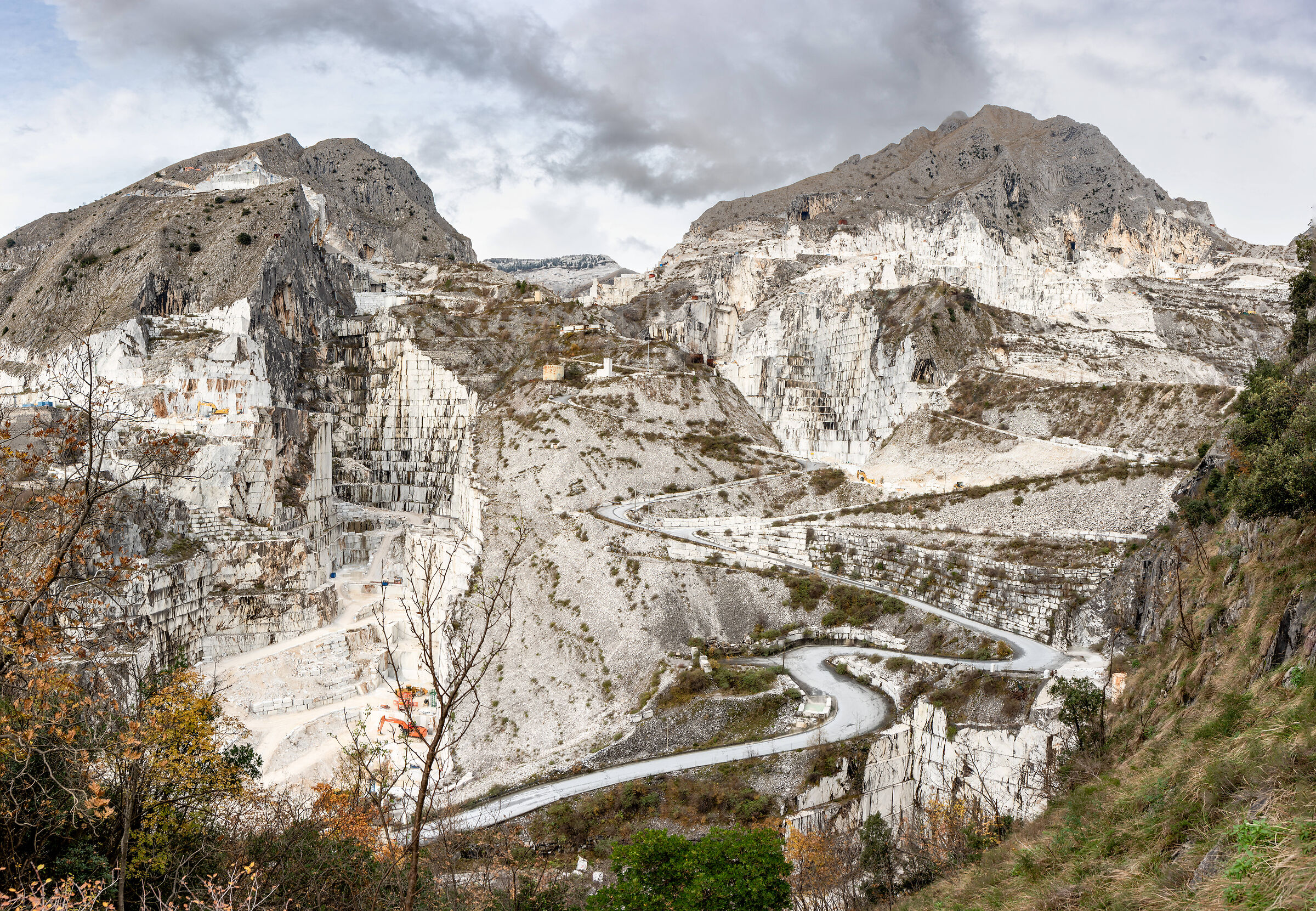 Marble quarries