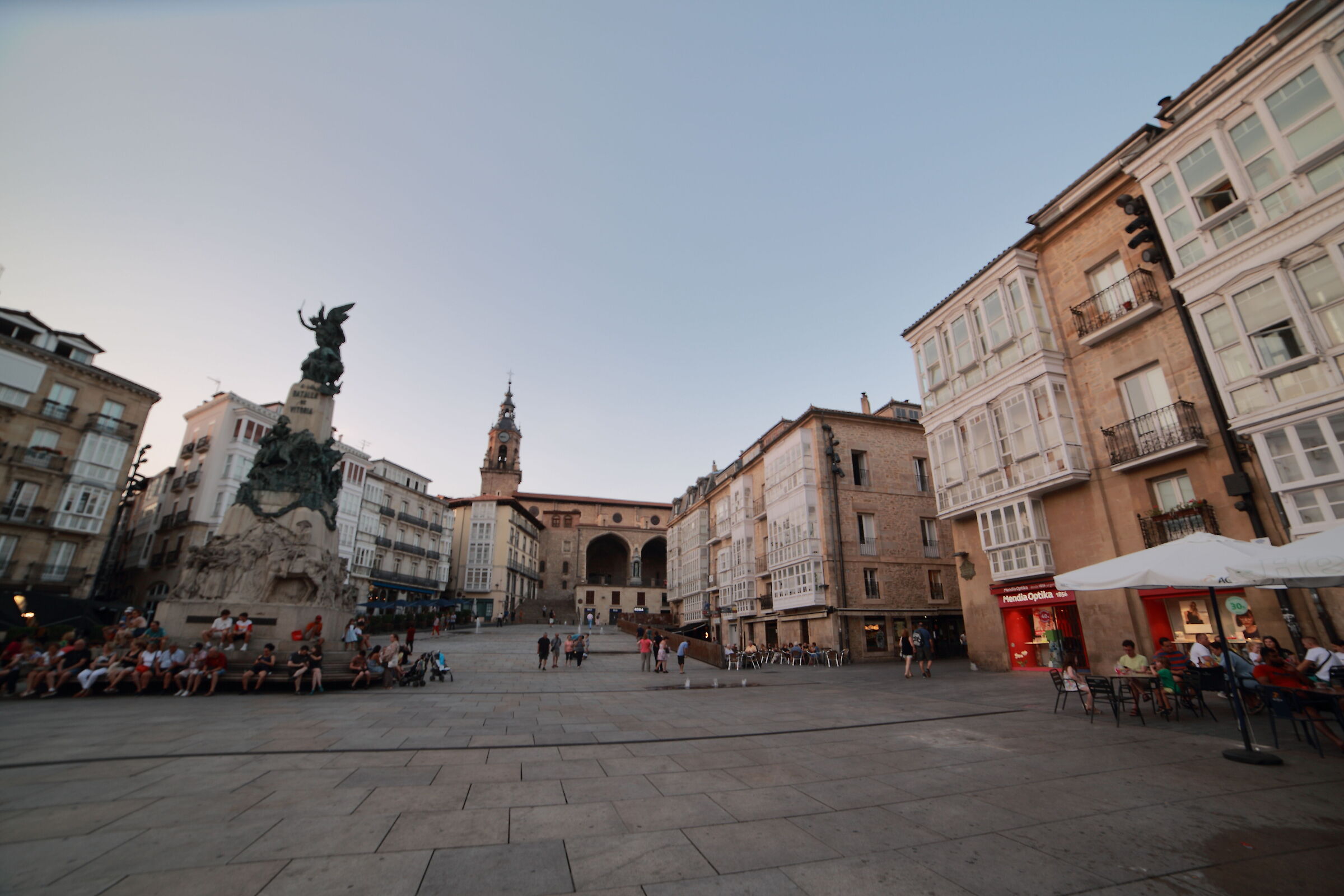 Plaza de la Virgen Blanca Vitoria Gasteiz