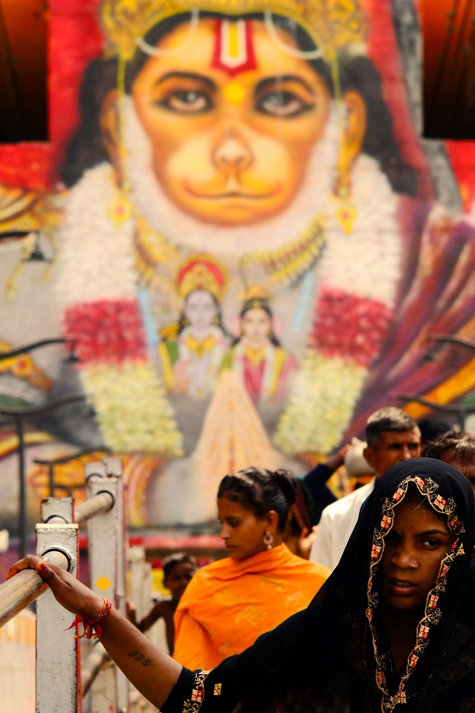 Pellegrini a Rishikesh