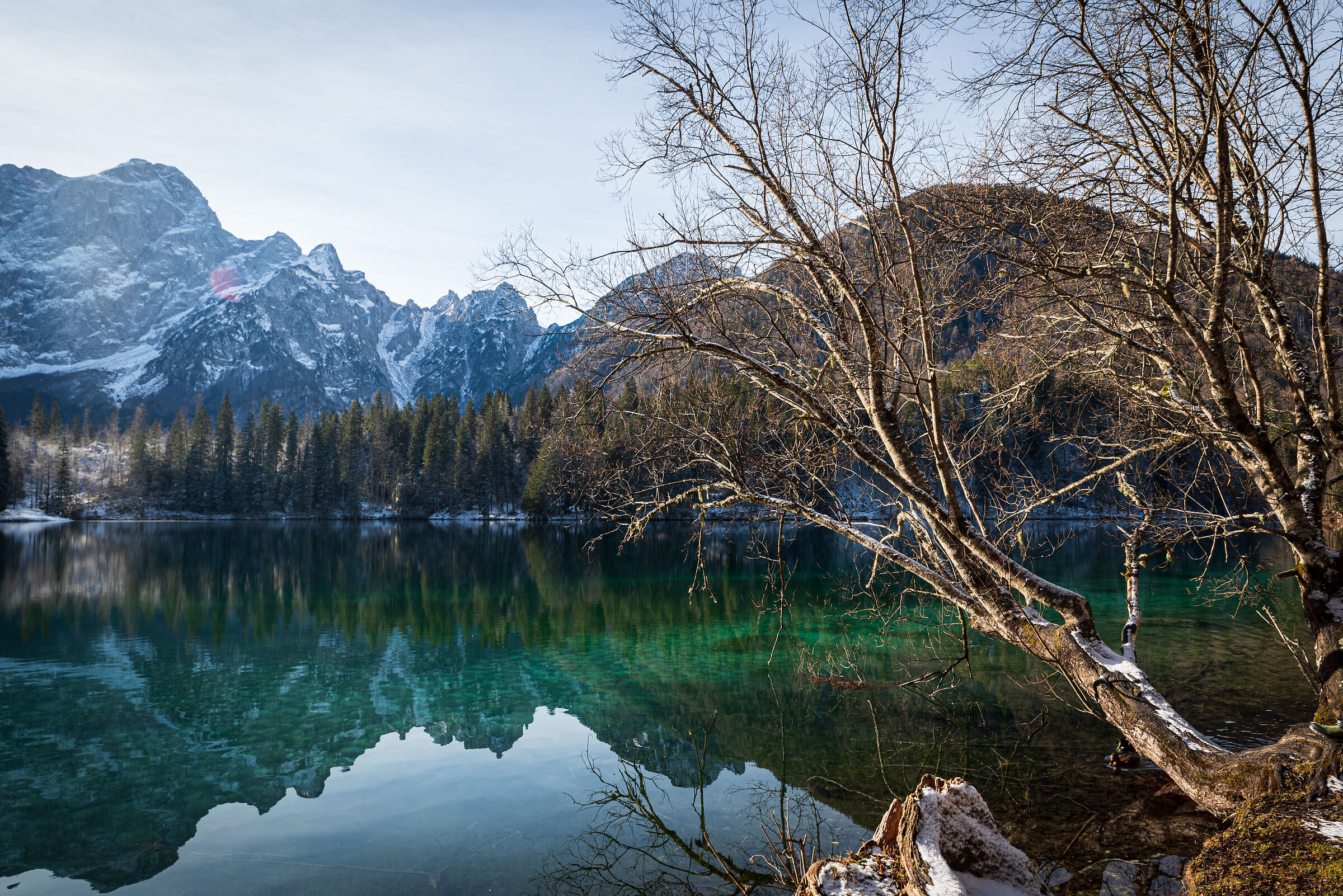 Fusine Lakes - Earth and Ice