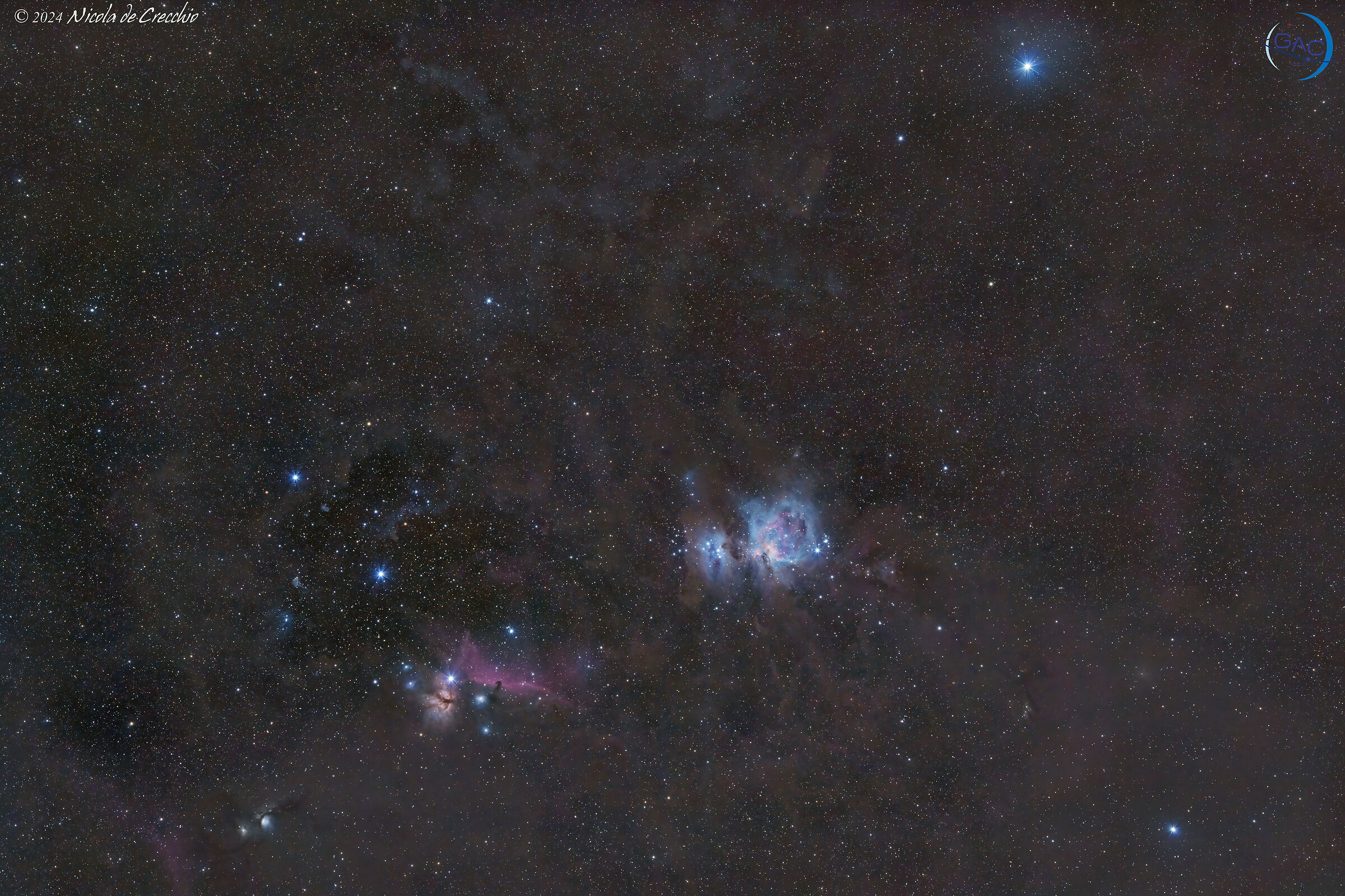 La cintura e la spada di Orione