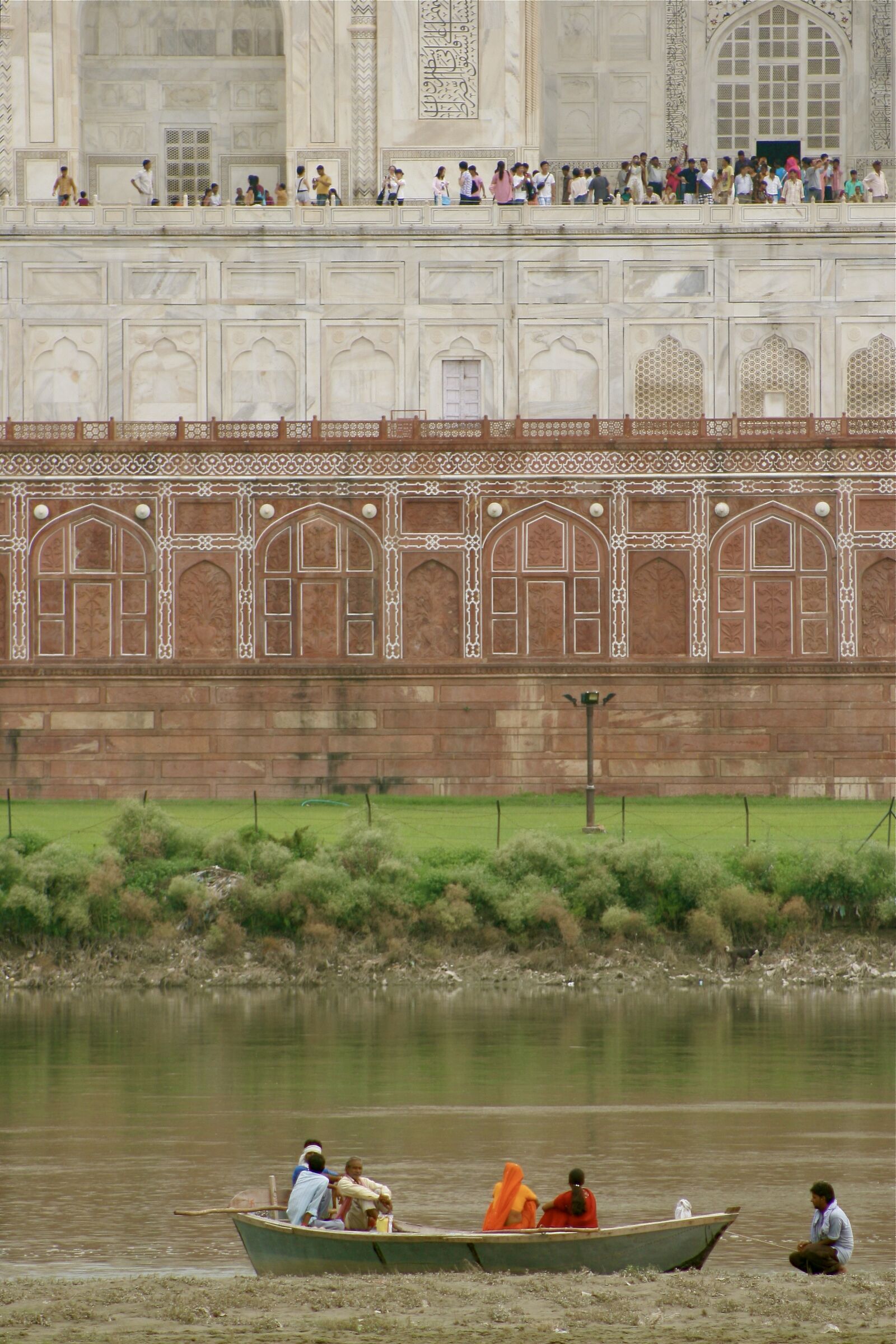 Taj from the Yamuna