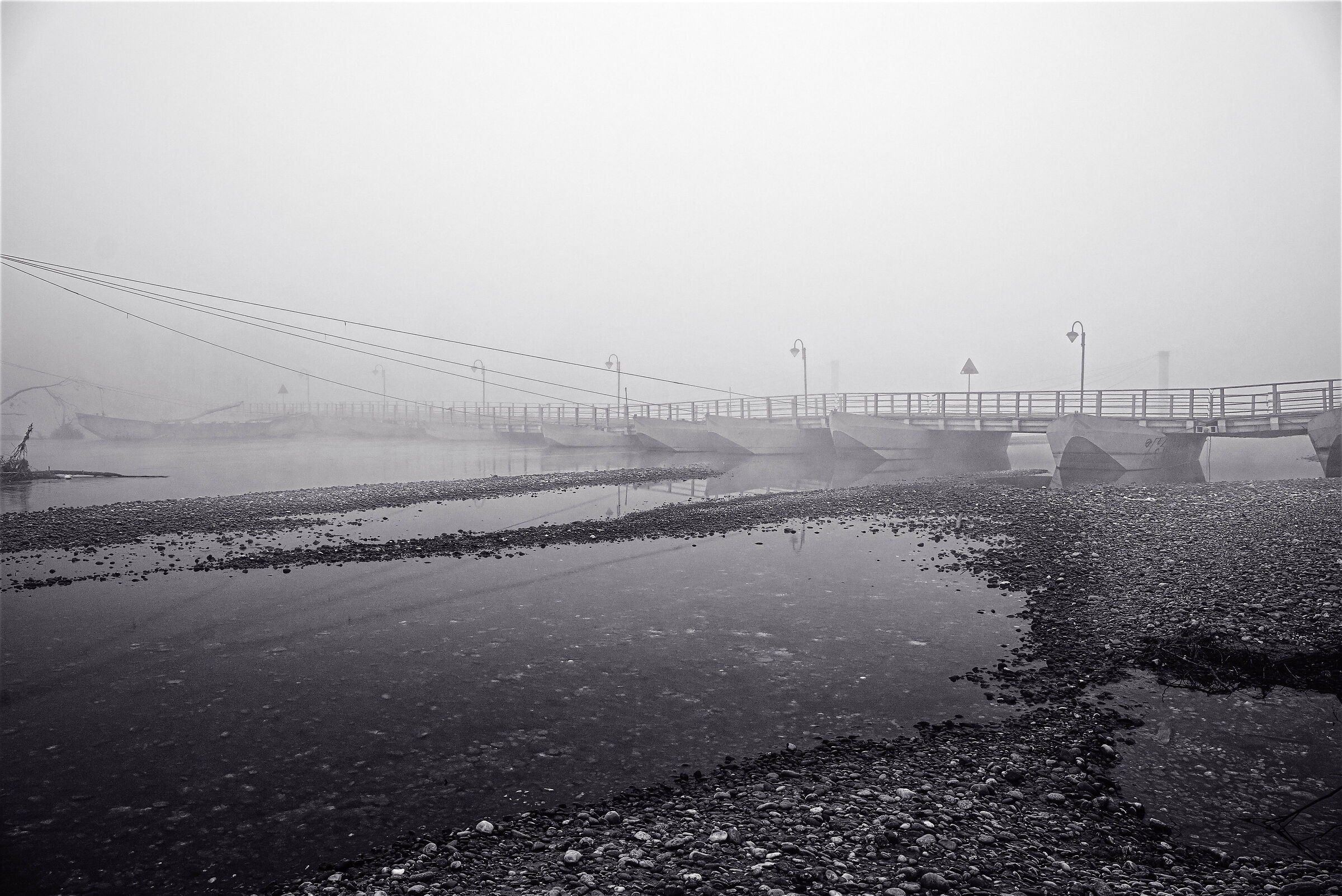 Pontoon bridge - Bereguardo