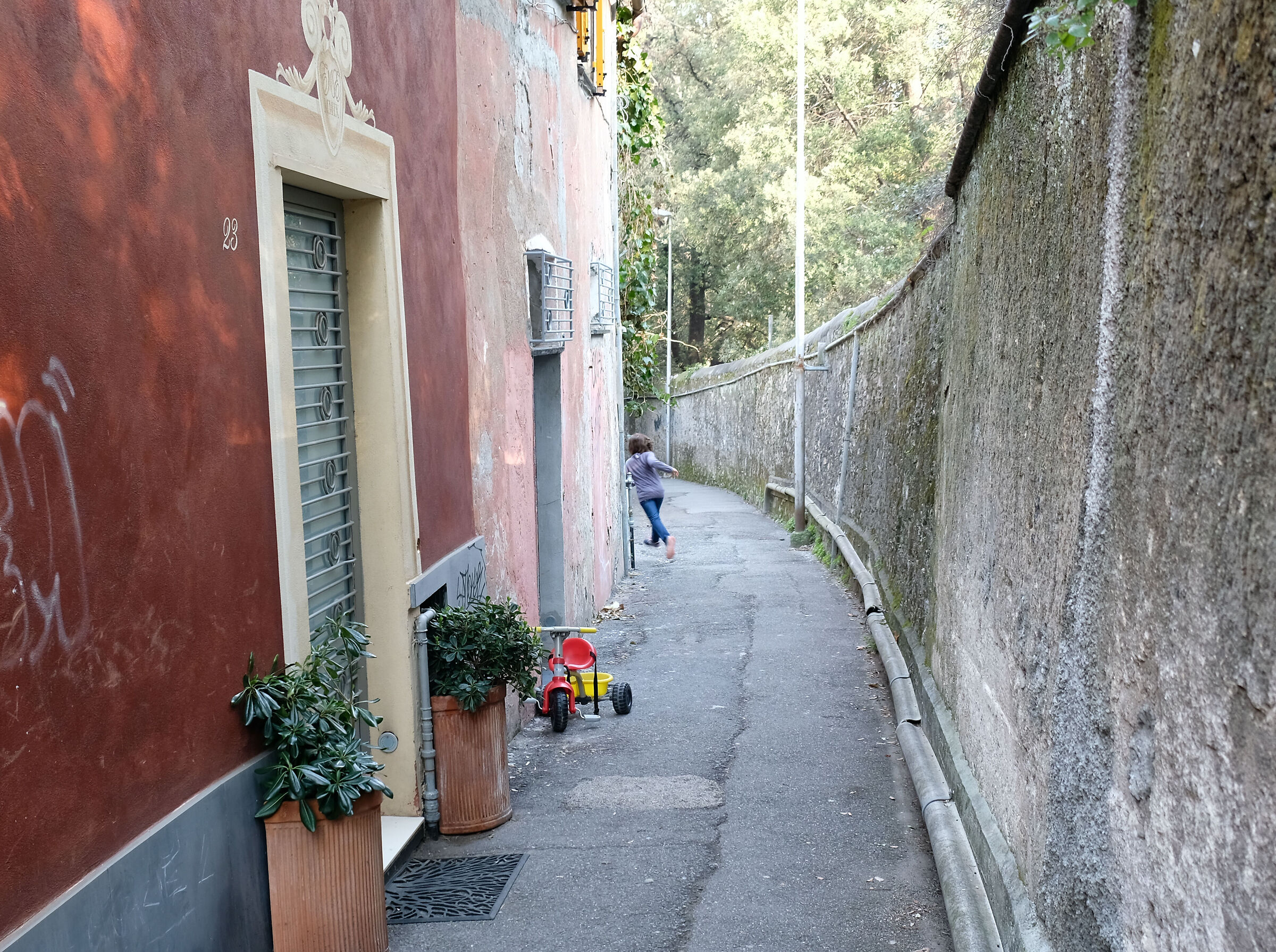 Rincorrersi a Quarto dei Mille