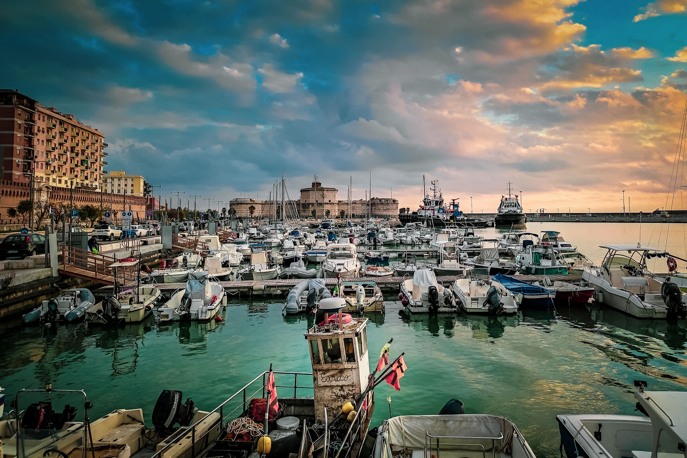 At the Port