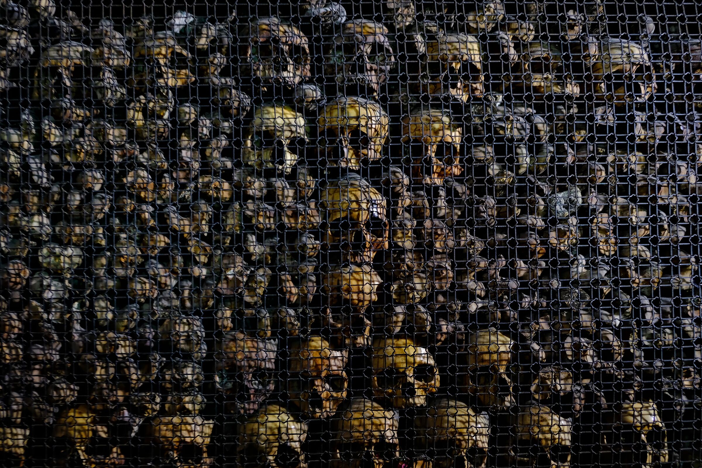 Detail of the Ossuary - Church of San Bernardino alle os
