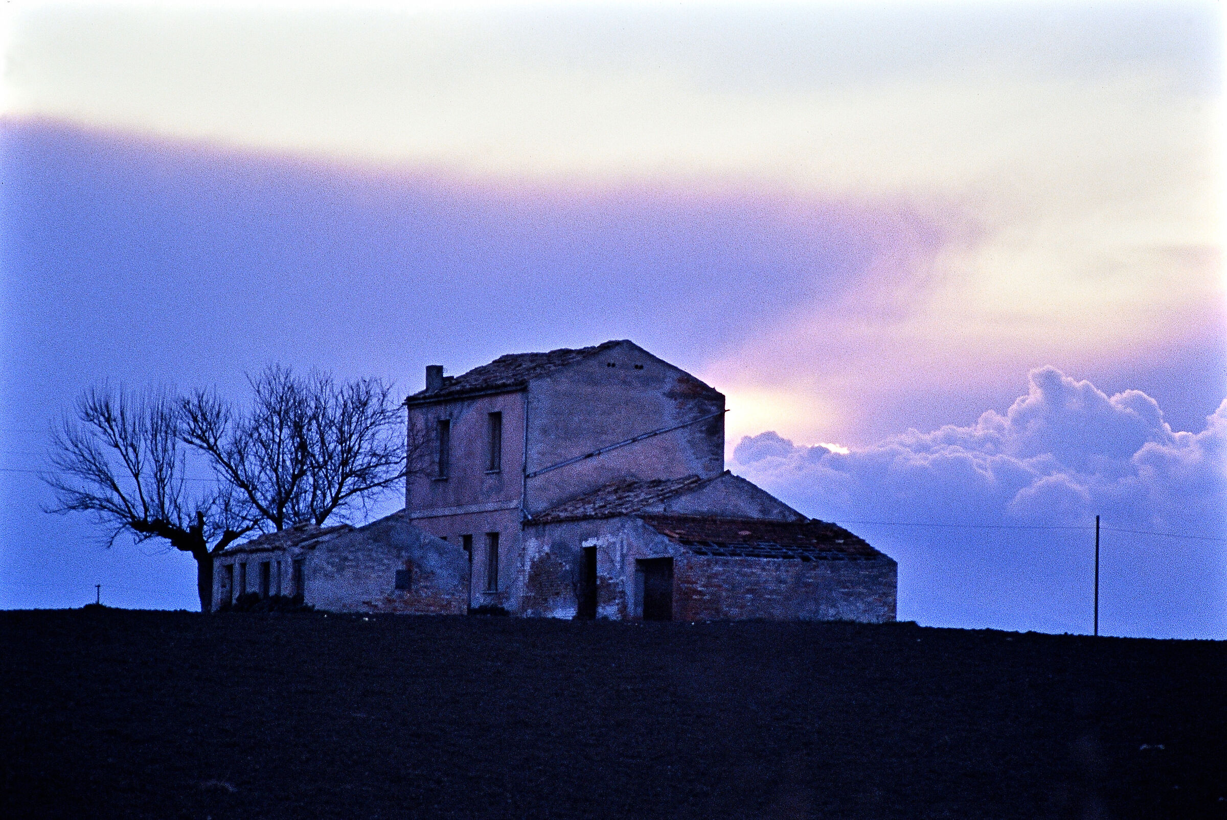 Tramonto d'autunno