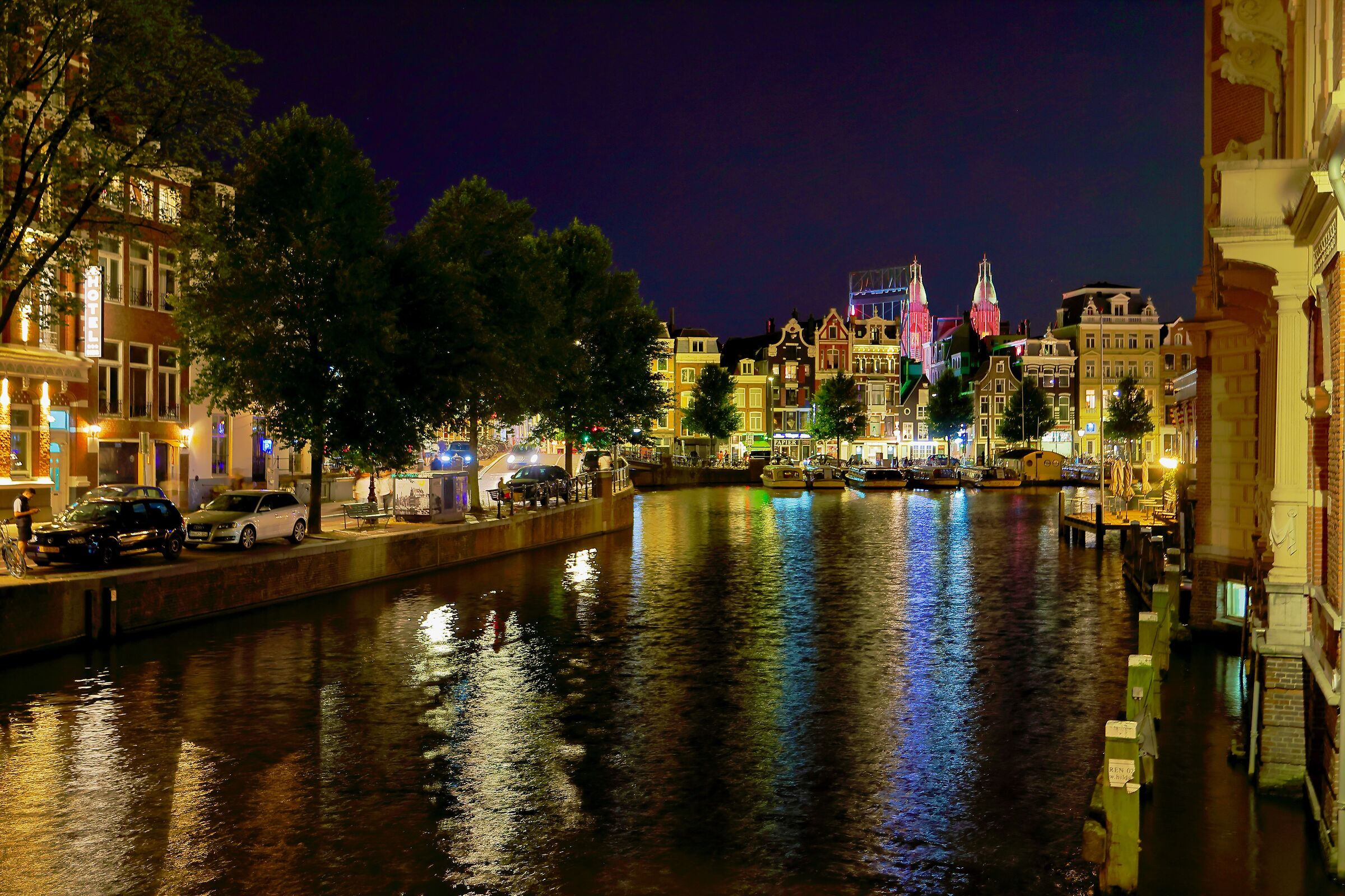 Amsterdam di notte