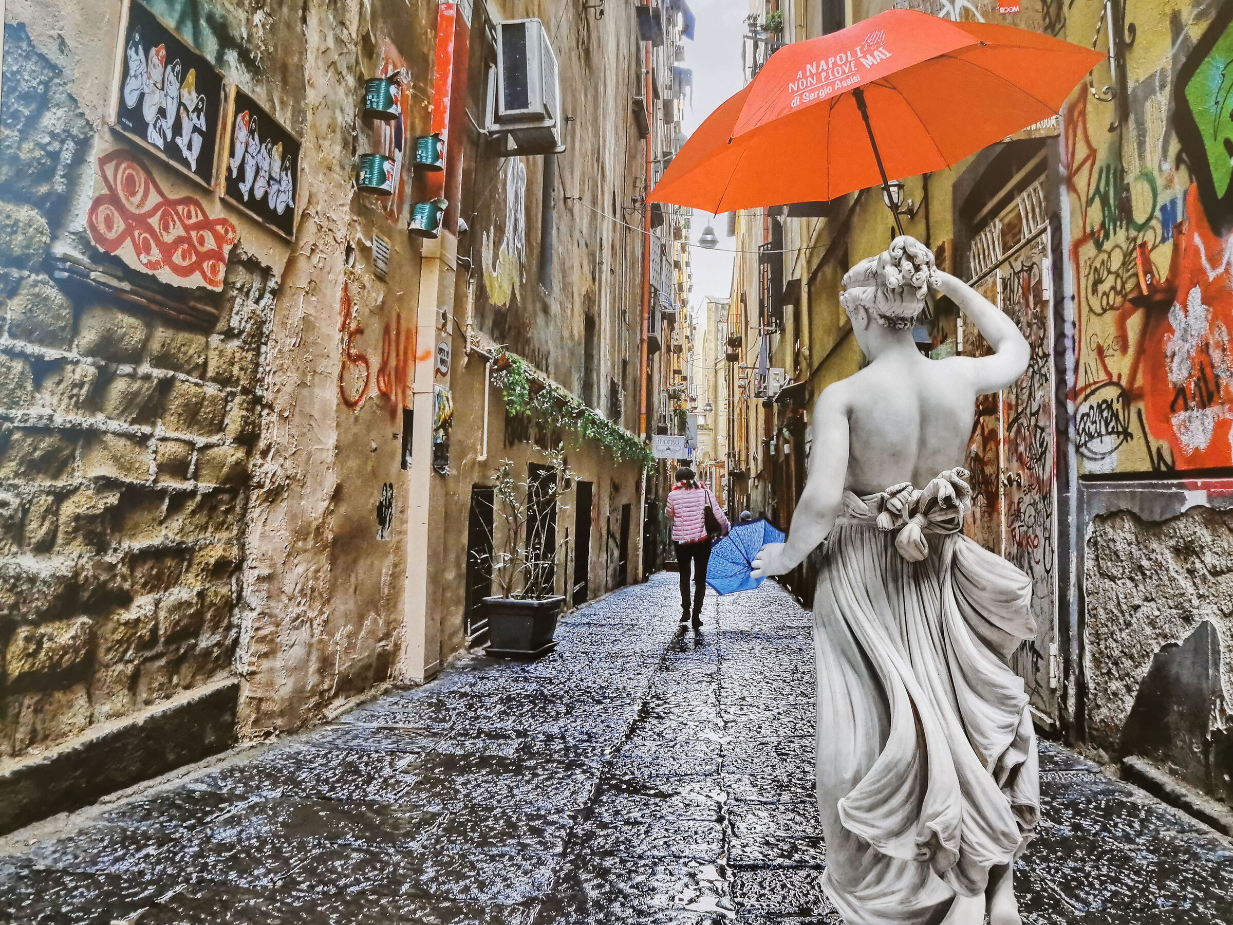 Rain in Naples