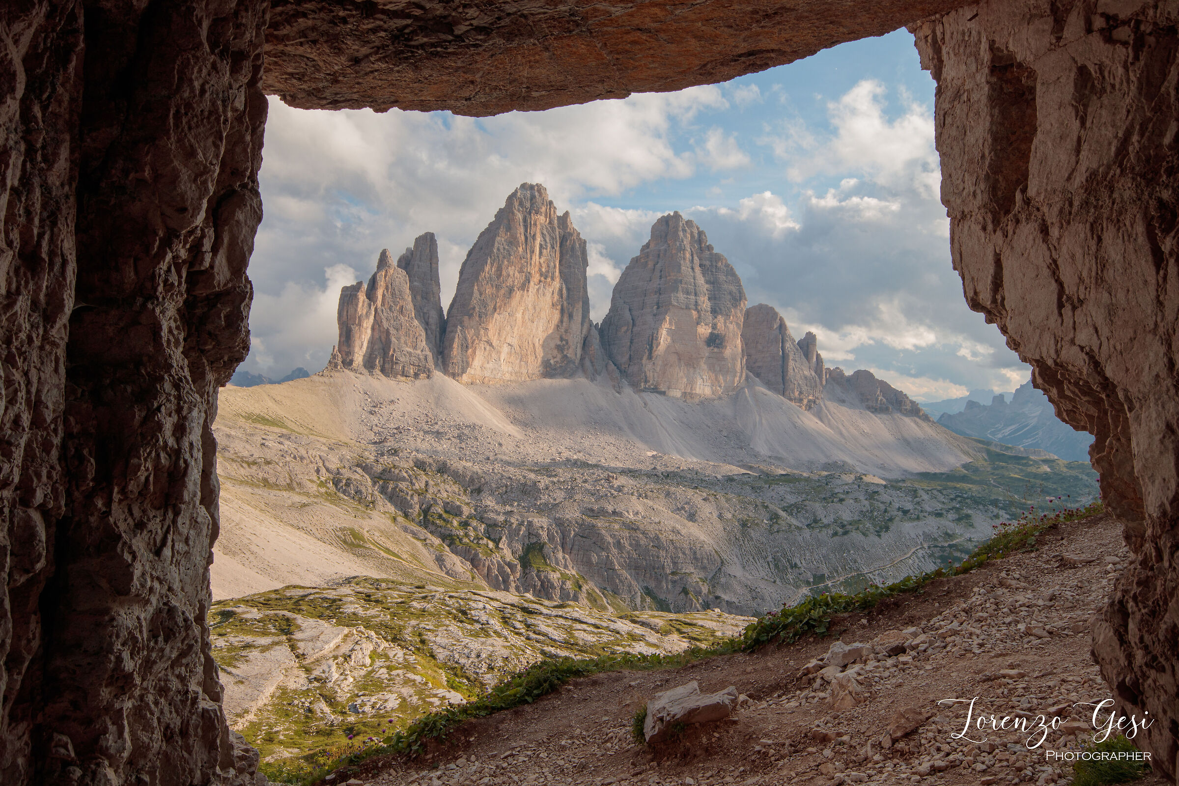 Tre Cime di Lavarado - Grotta