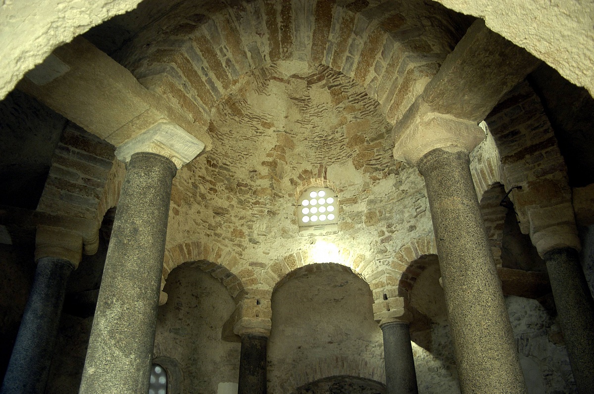 the Byzantine baptistery
