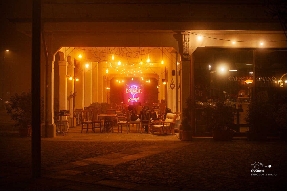 Fog, darkness and movie environment