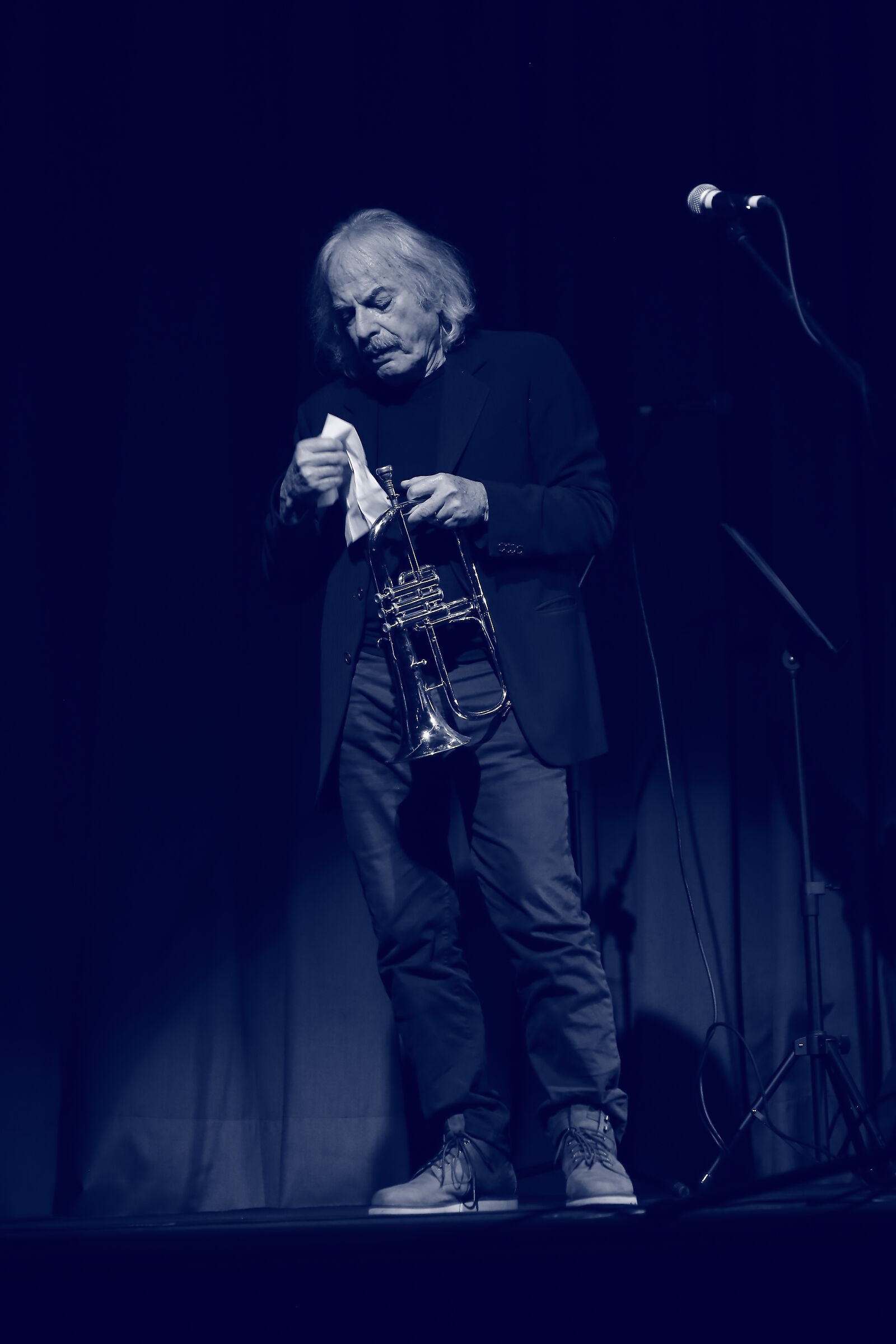 Enrico Rava, in Blue