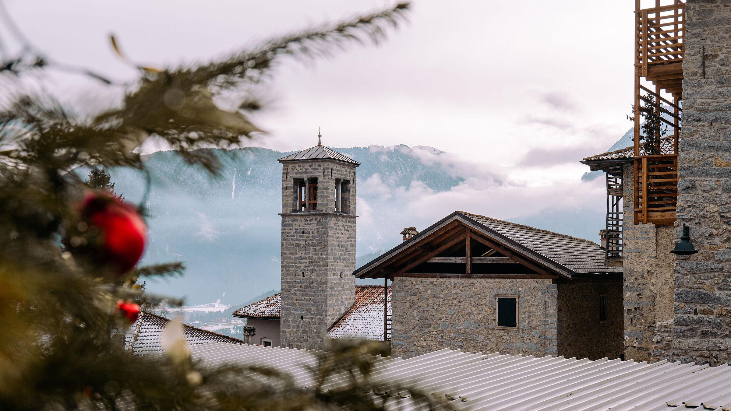 paesaggio natalizio