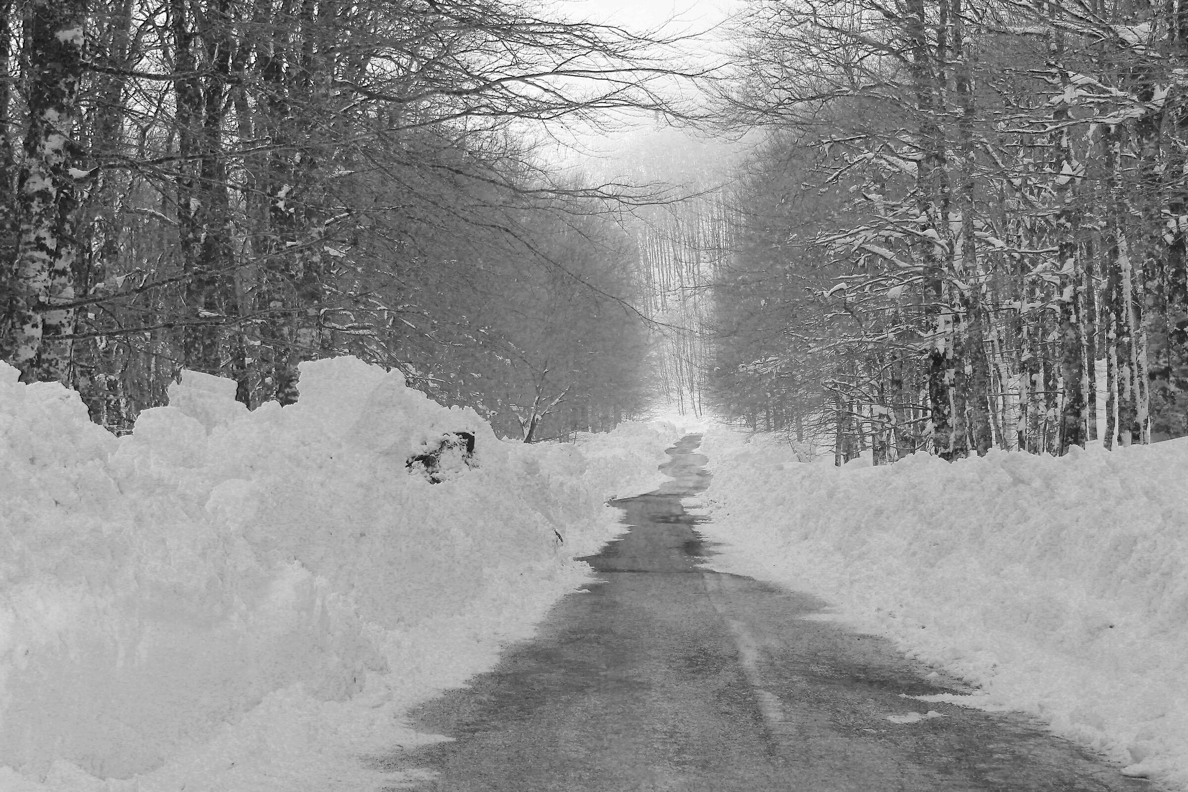 Winter on the Volturino