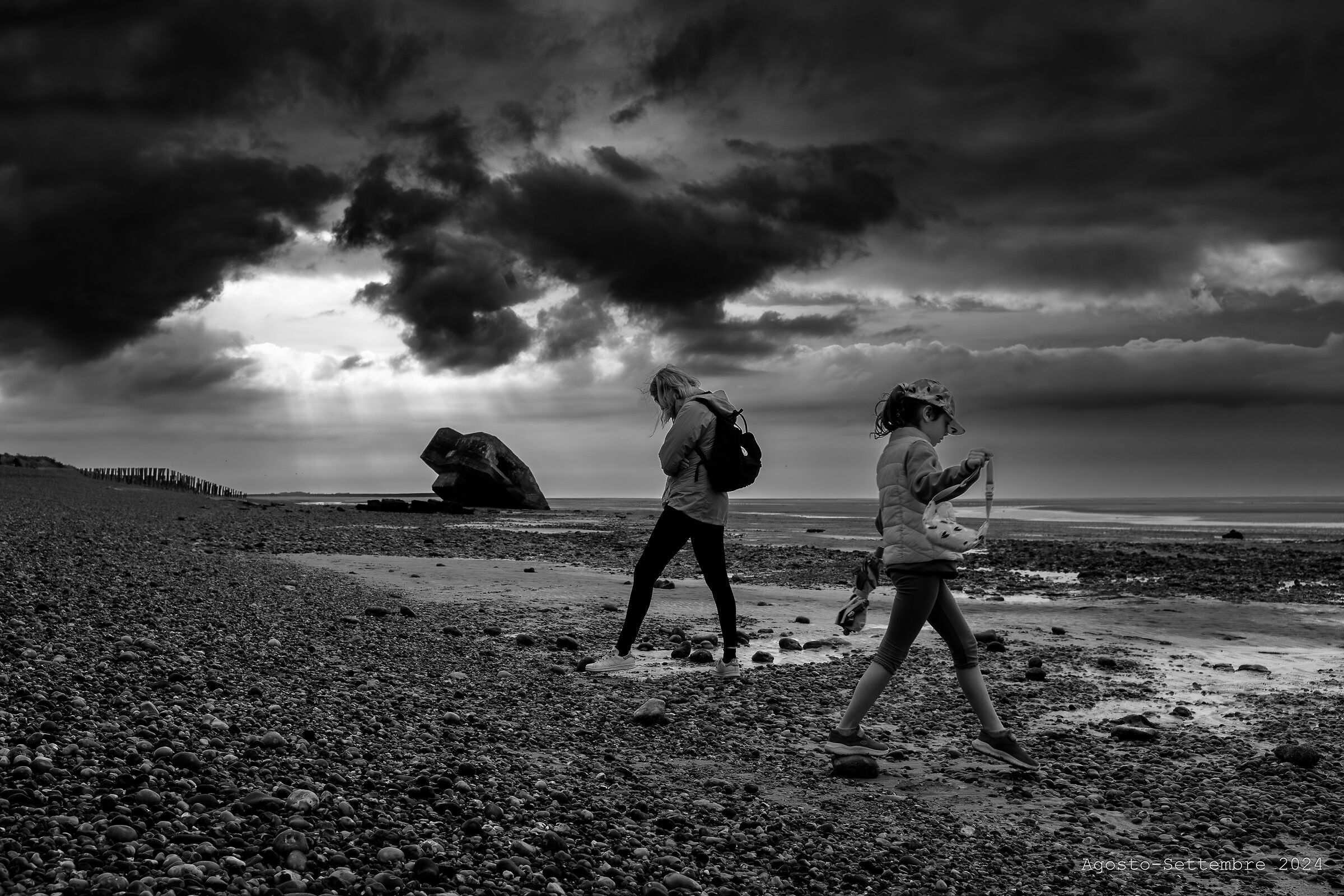 Bay of the Somme 5 - The ballet of the rising tide