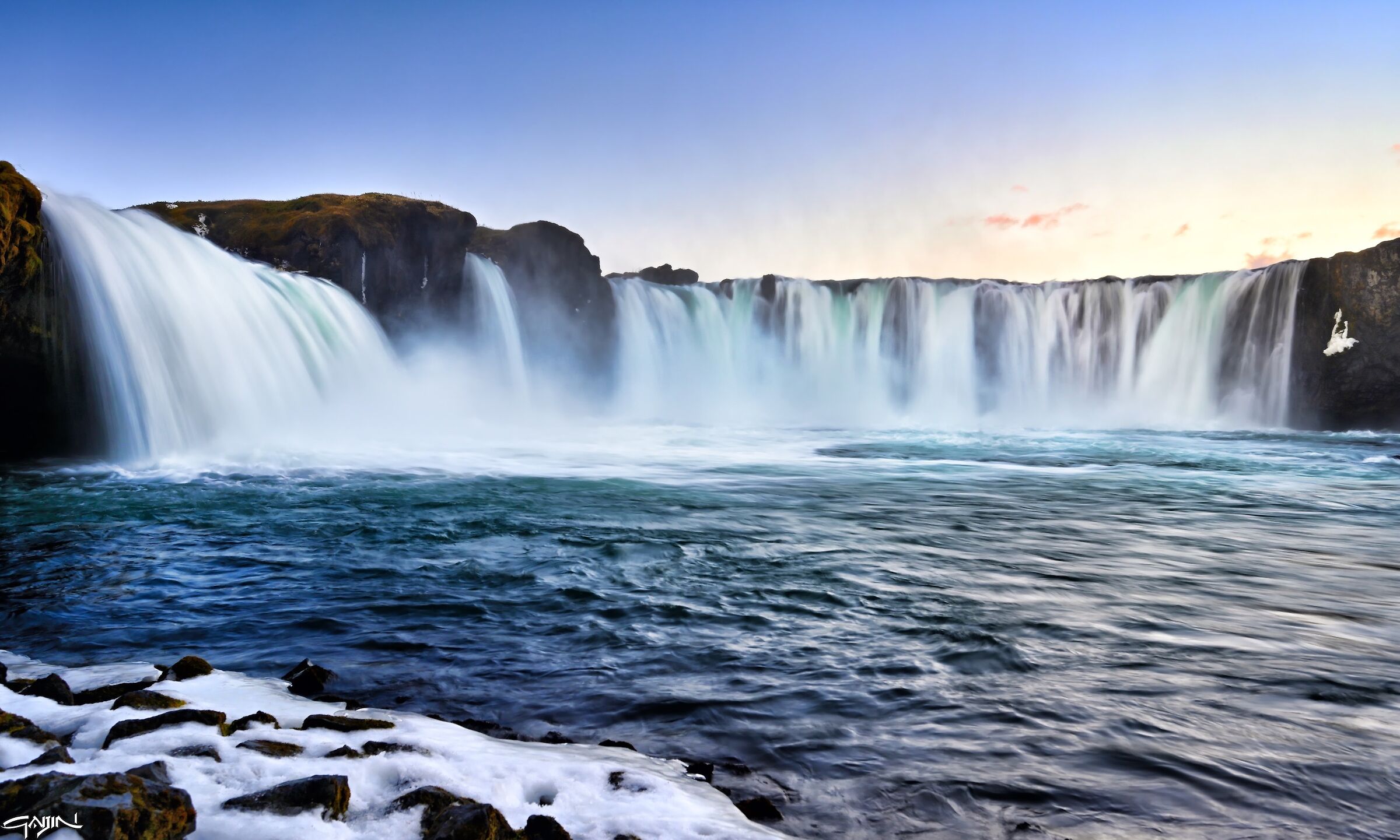 The waterfall of the Gods