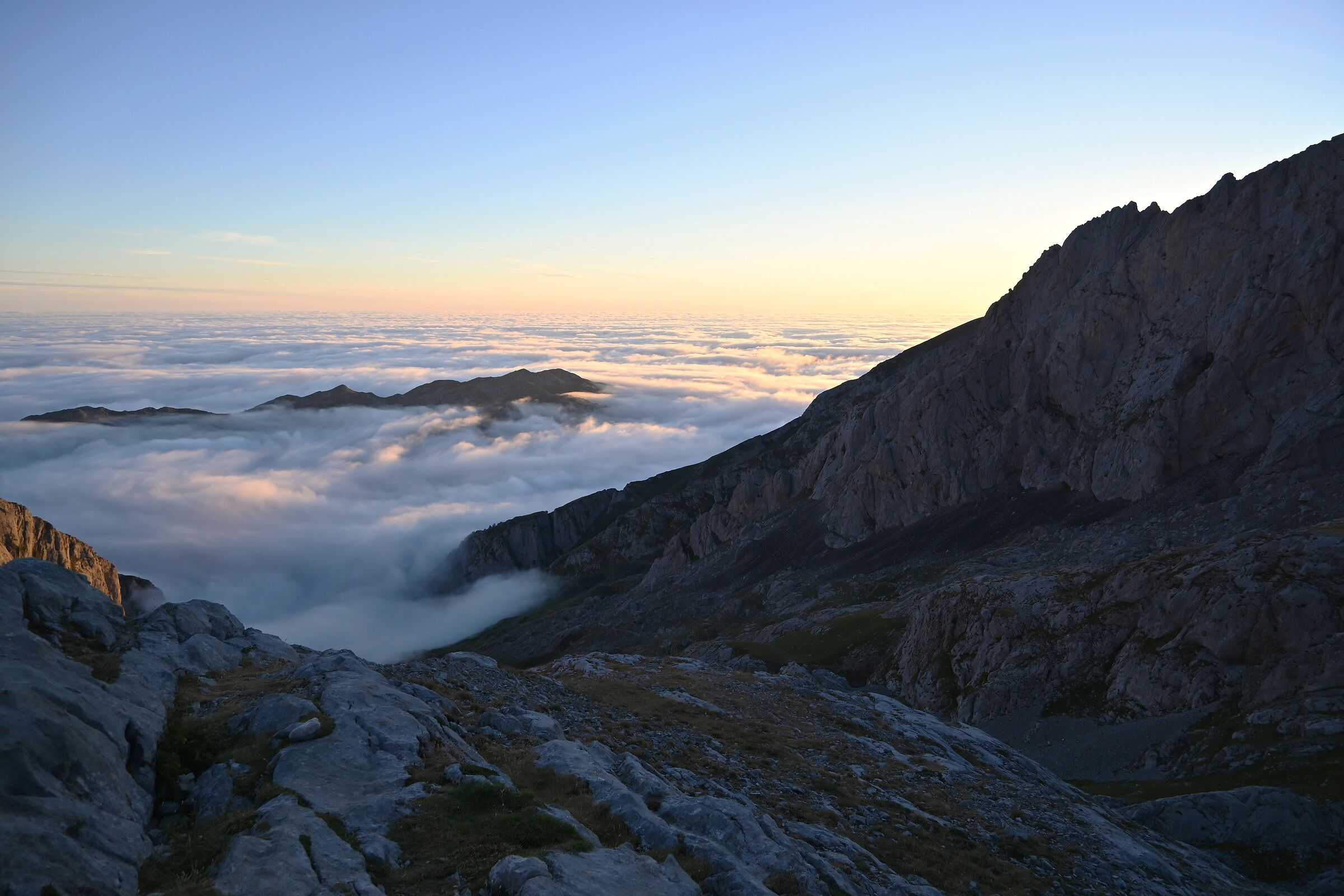 Sunrise from the Urriellu Refuge