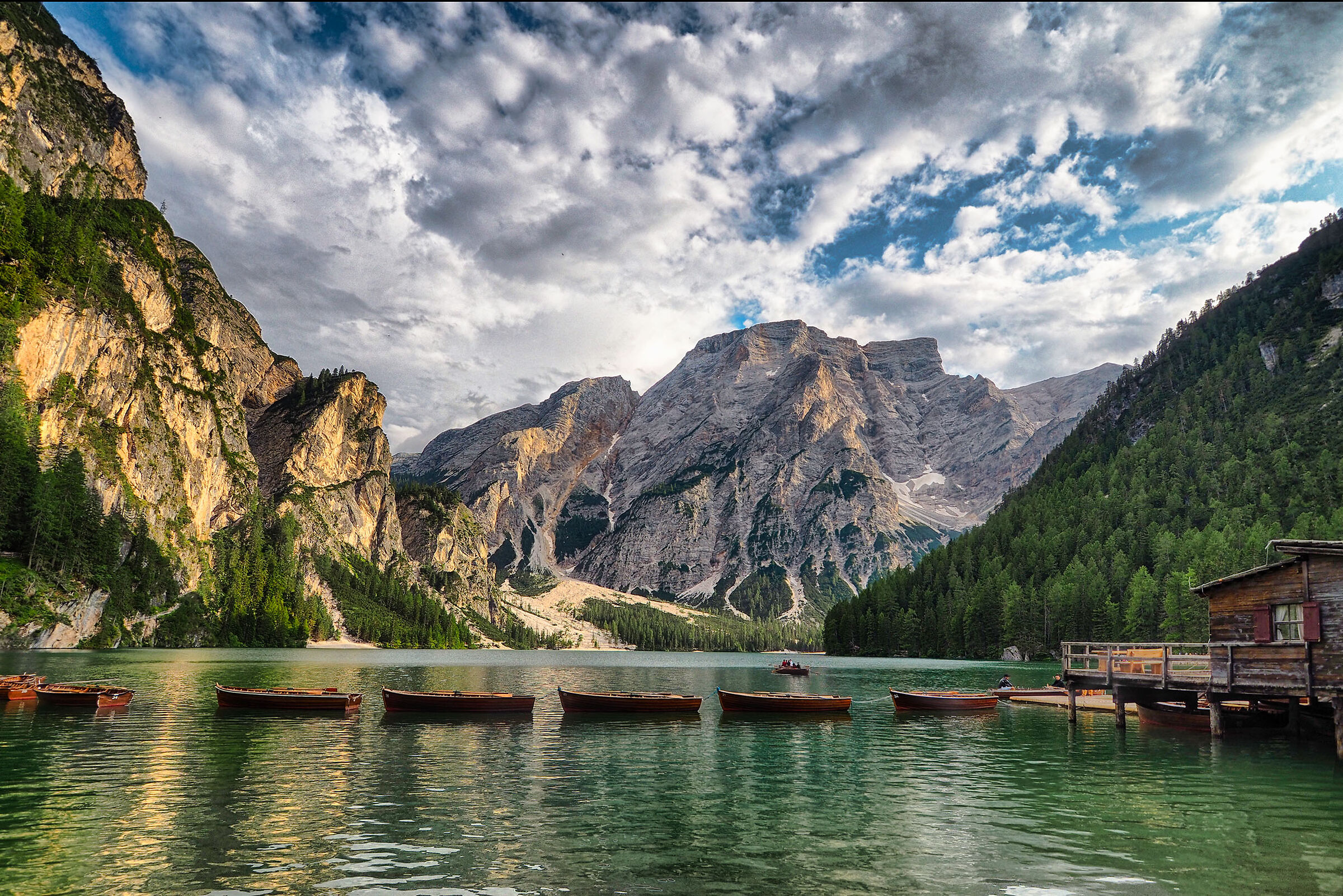 Barche al Lago di Braies (bz)