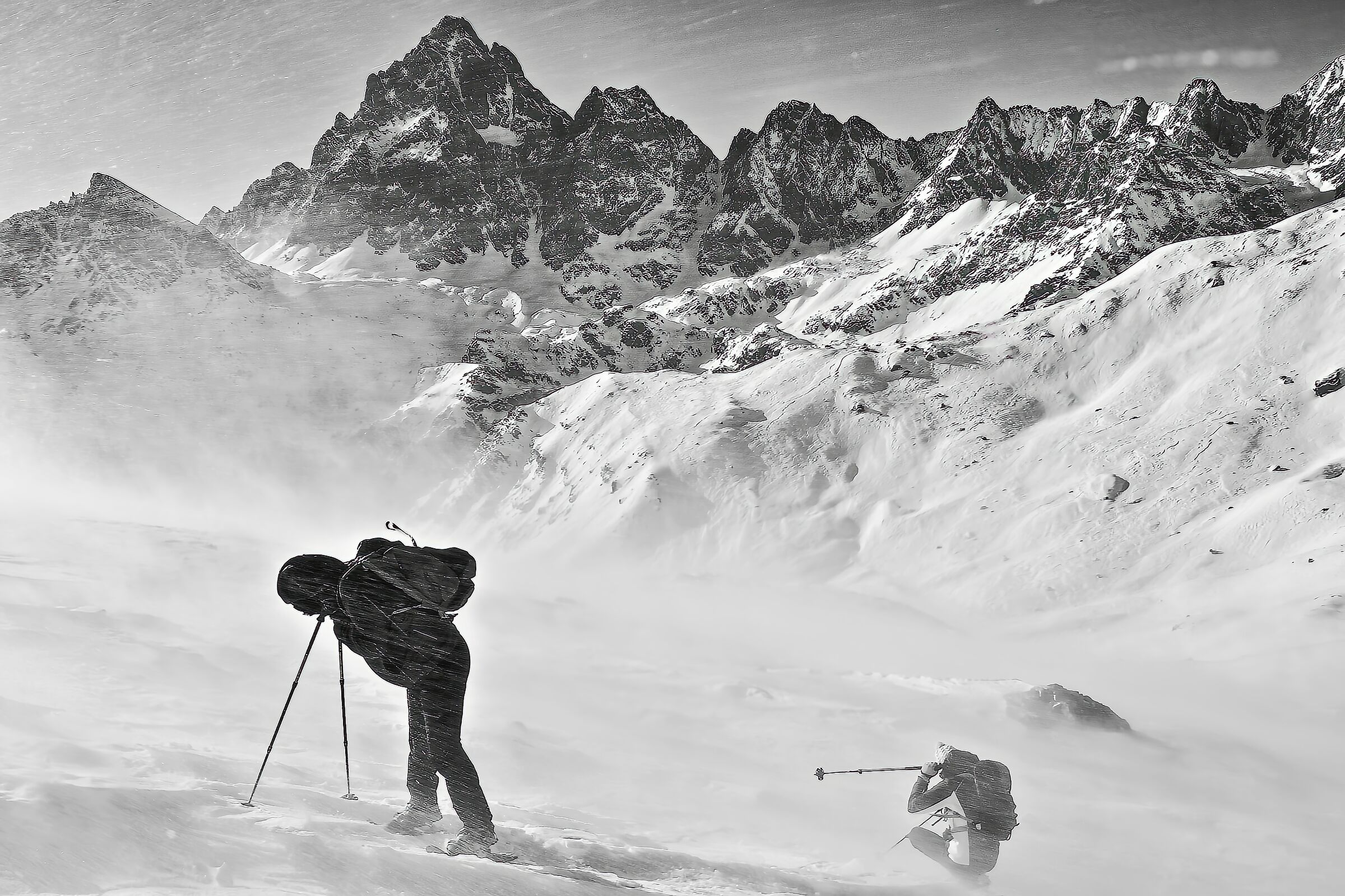 Vento forte in valle Po