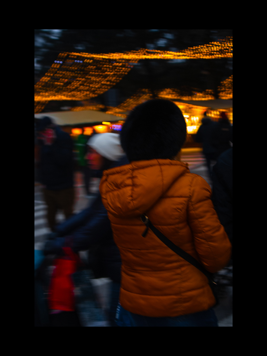 Orange woman