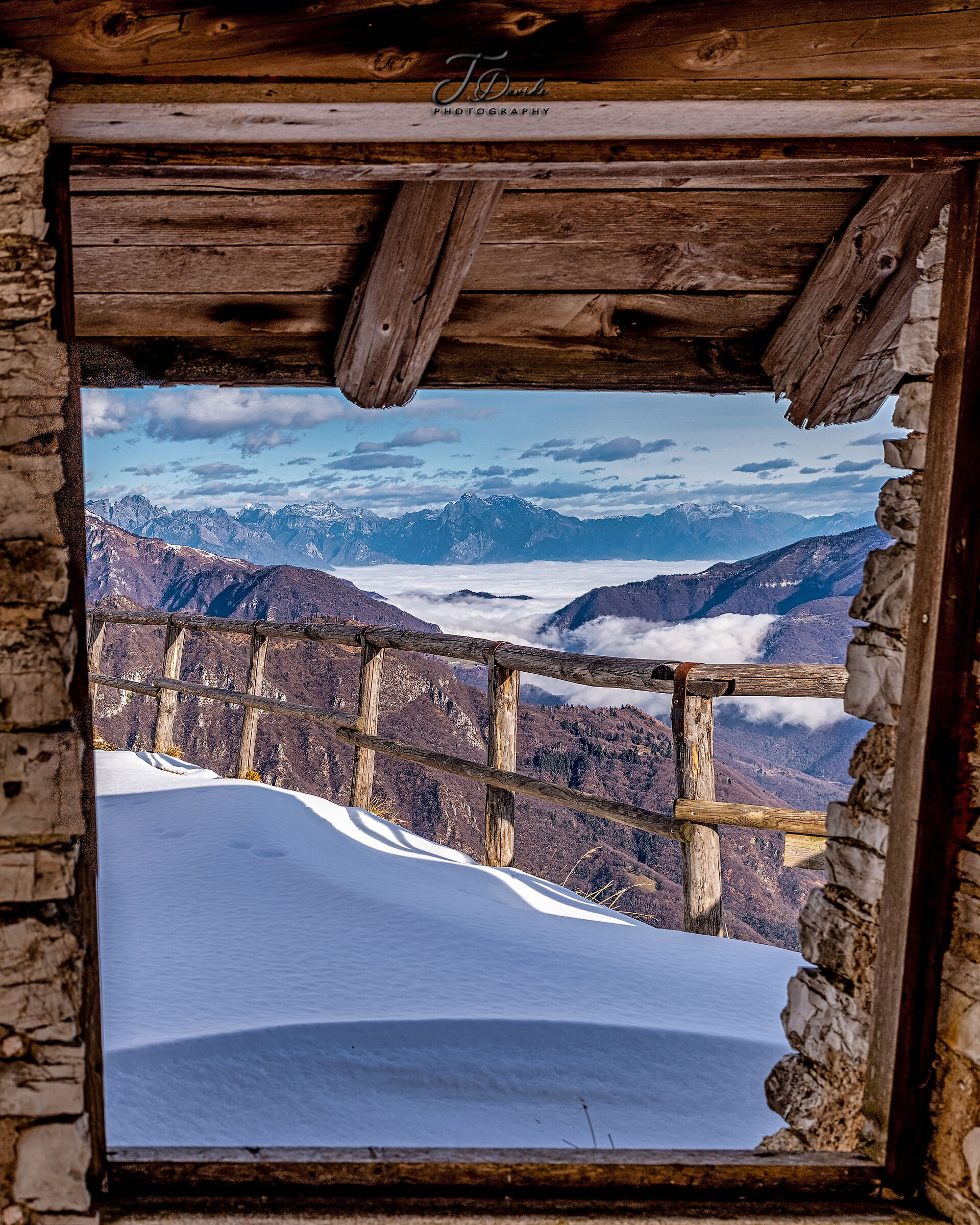 Window on the Belluna Valley