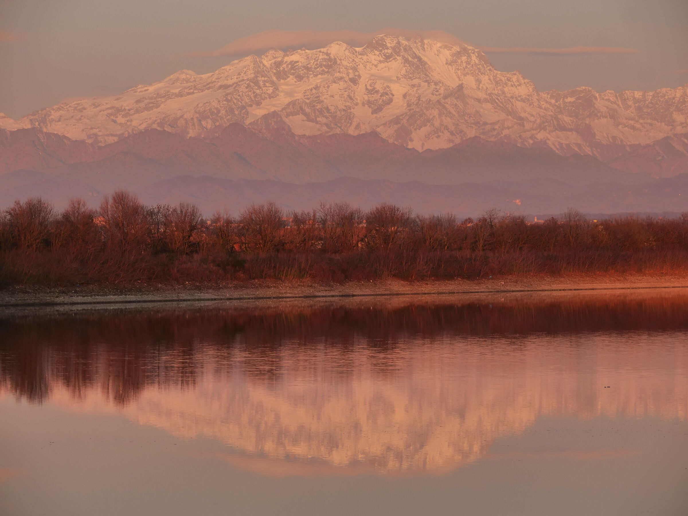 Sunrise on Monte Rosa