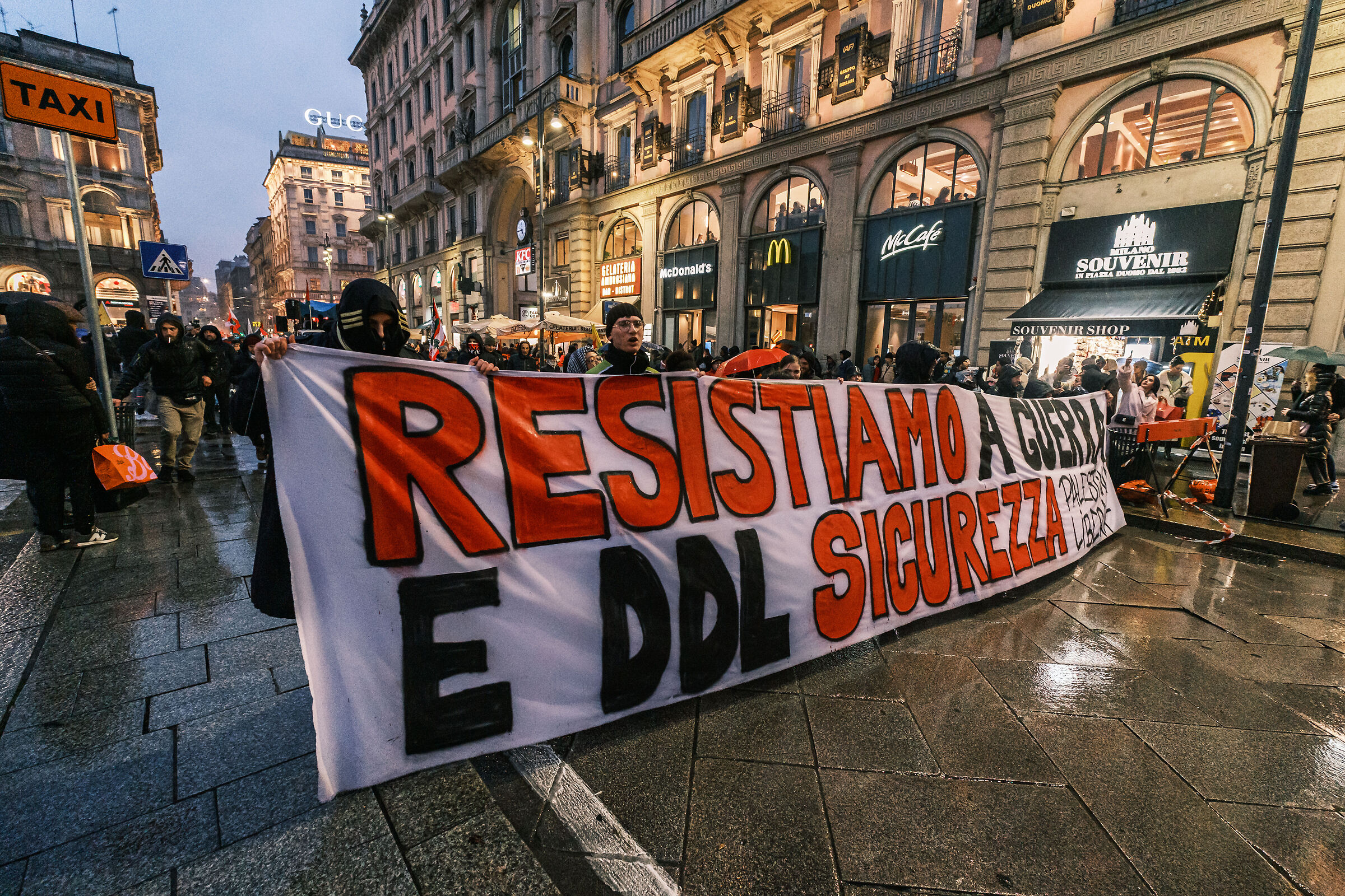 Demonstration - Milan