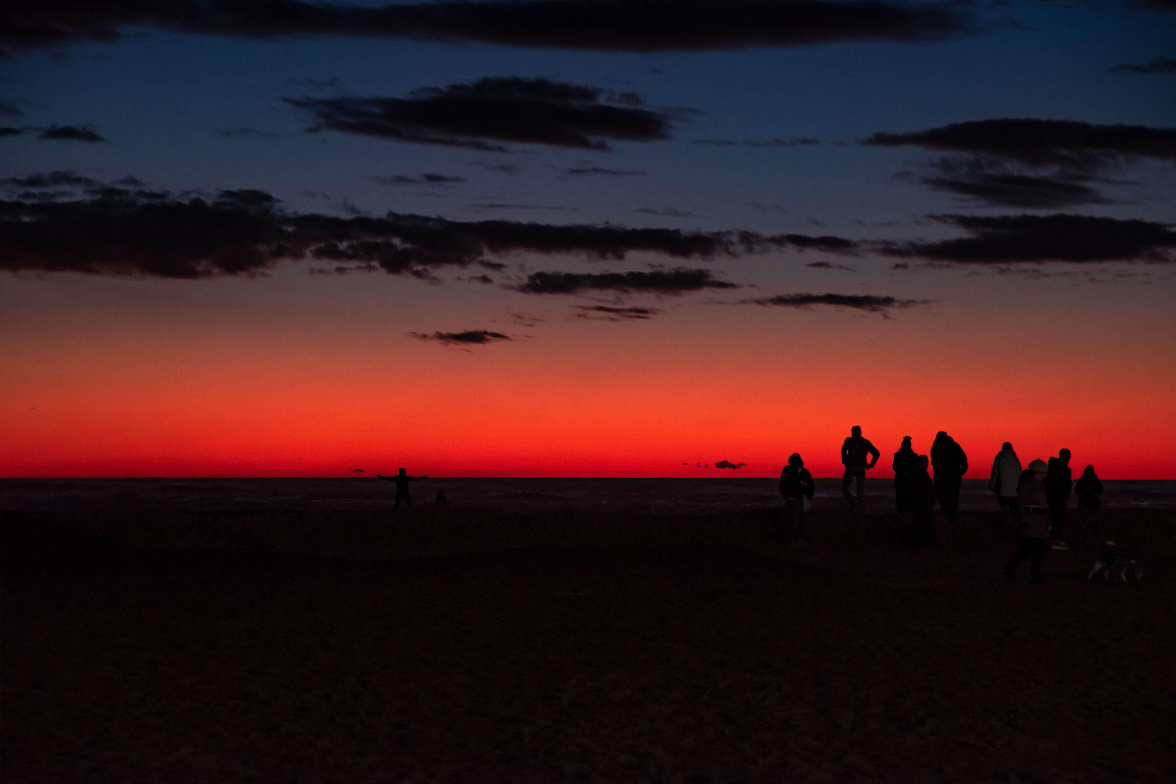 carpe diem! l'ultima luce un attimo prima che sia notte