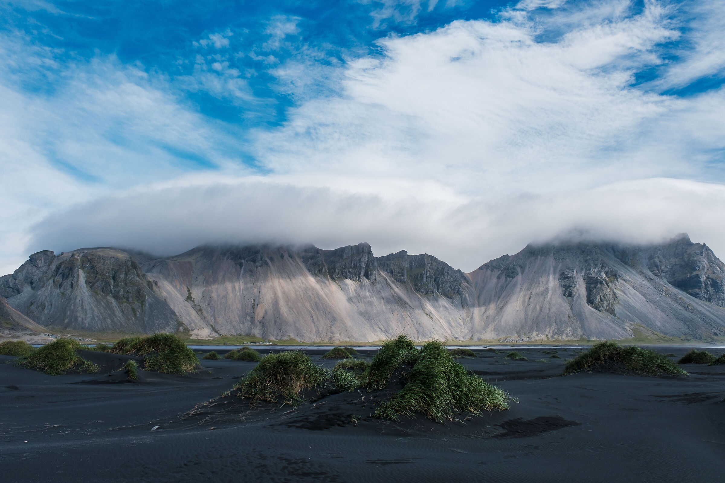 The clouds of Stokksnes