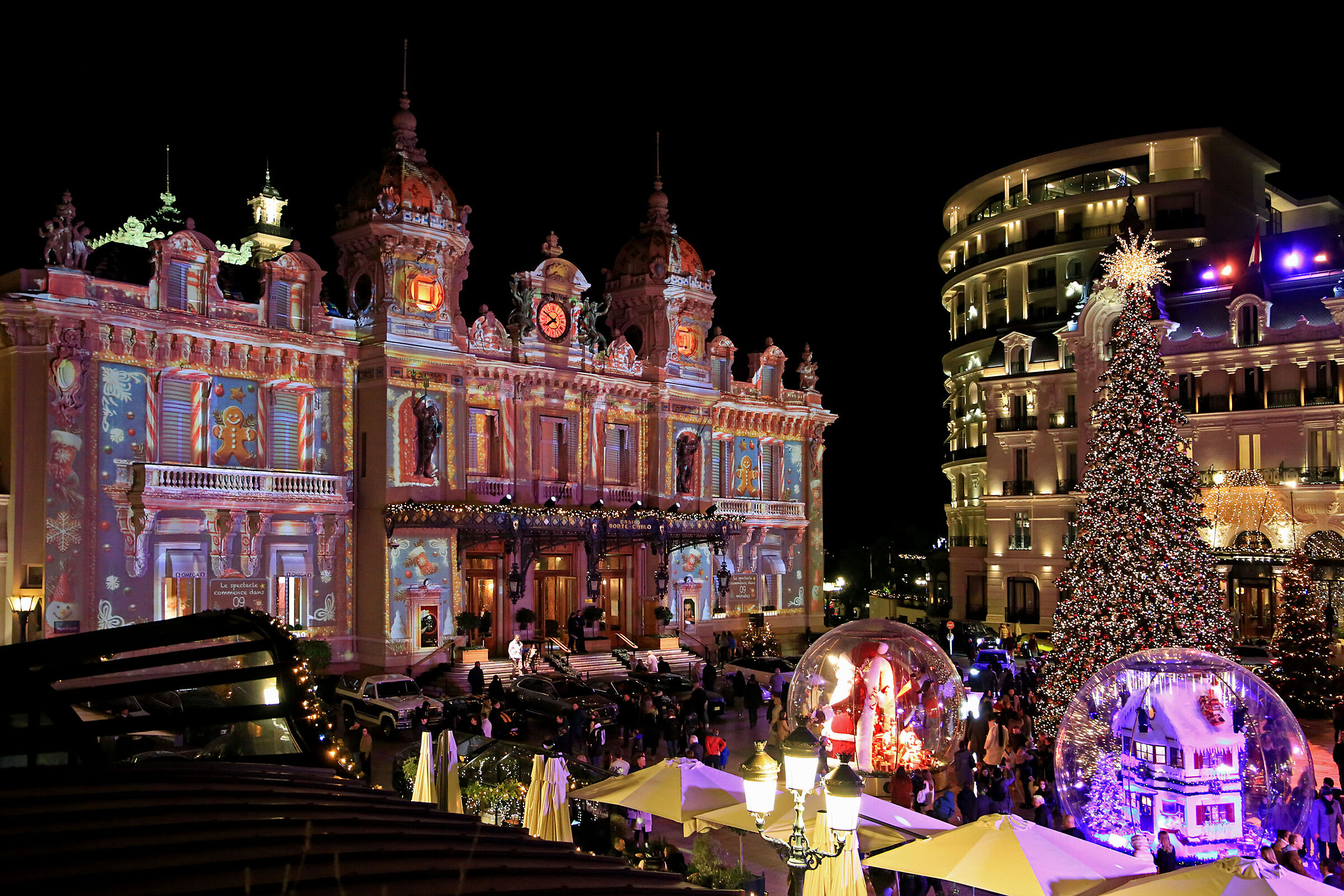 Piazza del Casinò in celebration