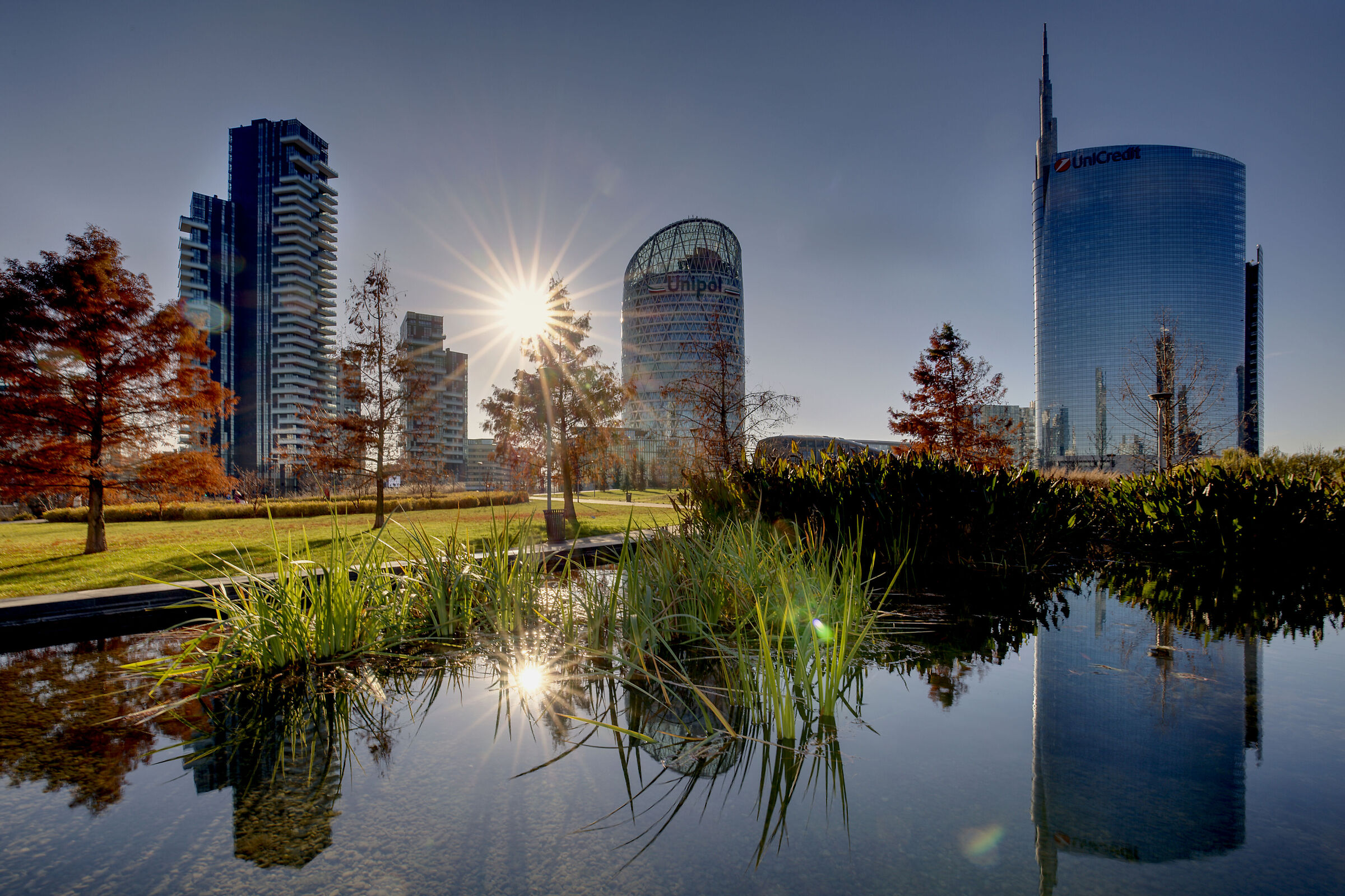 Milano, skyline di Porta Nuova