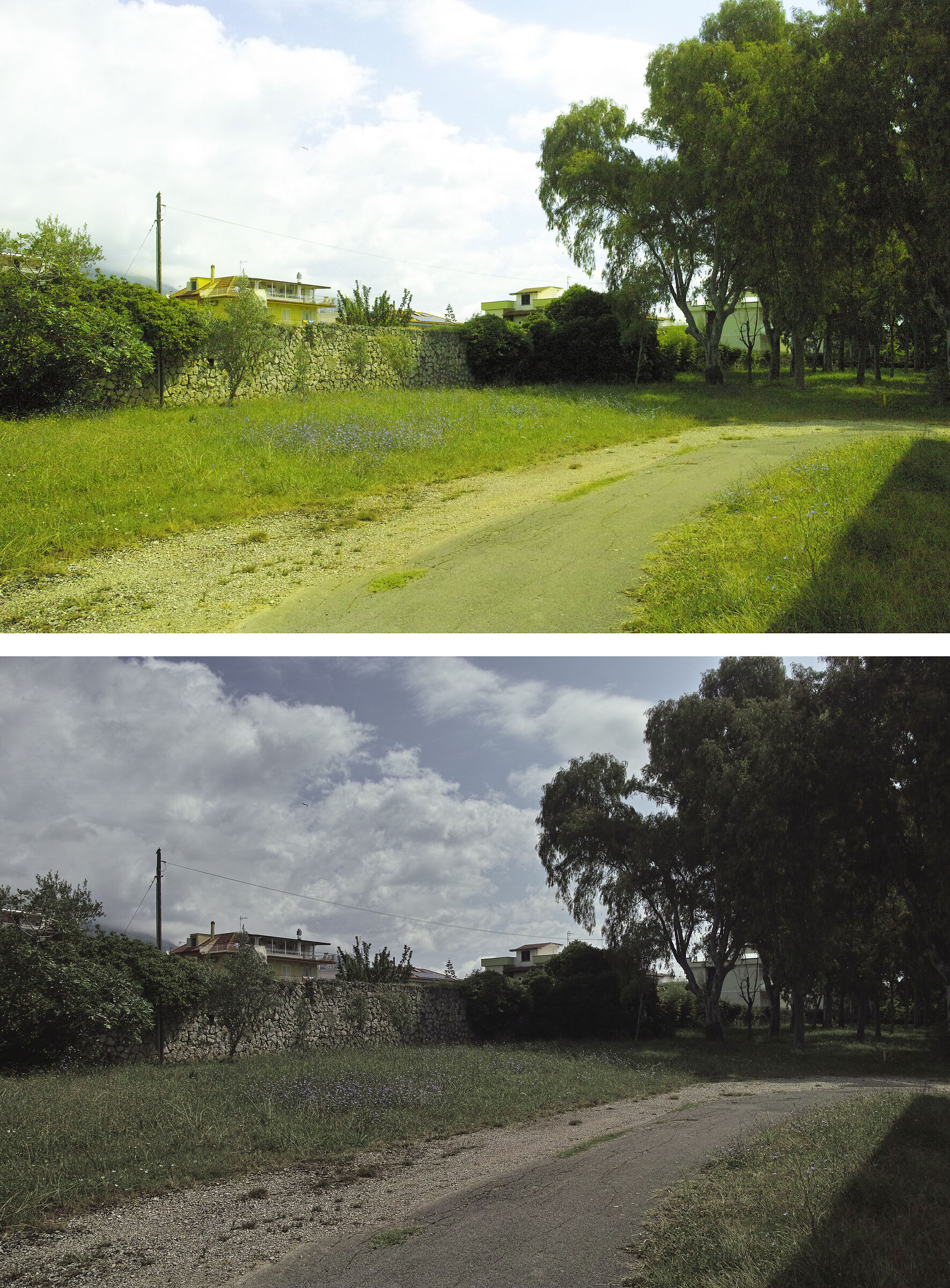 Confronto prima e dopo la pulizia