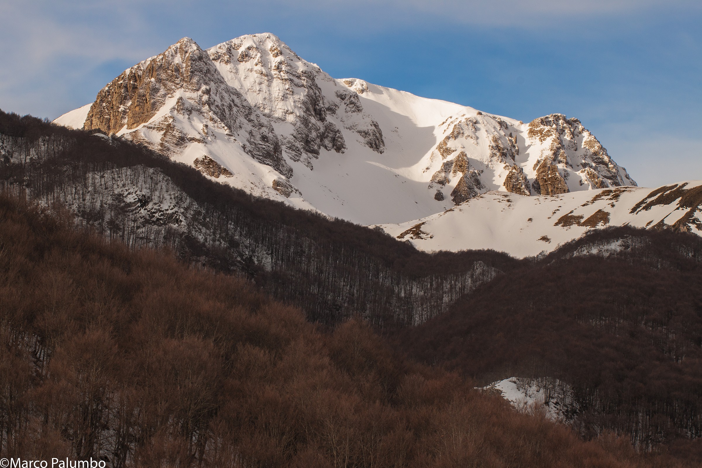 First light on Mount Meta