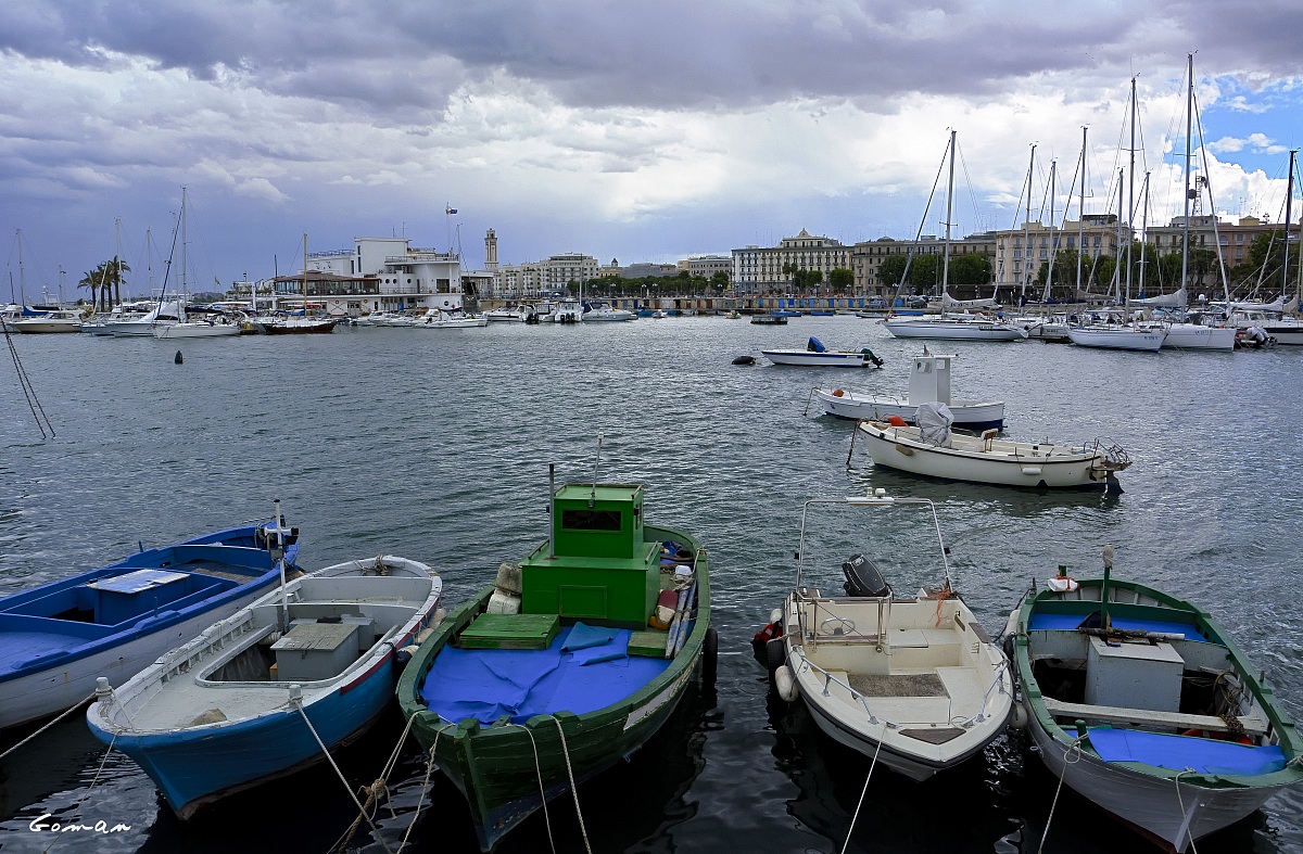 Bari - Porticciolo, vista Sud