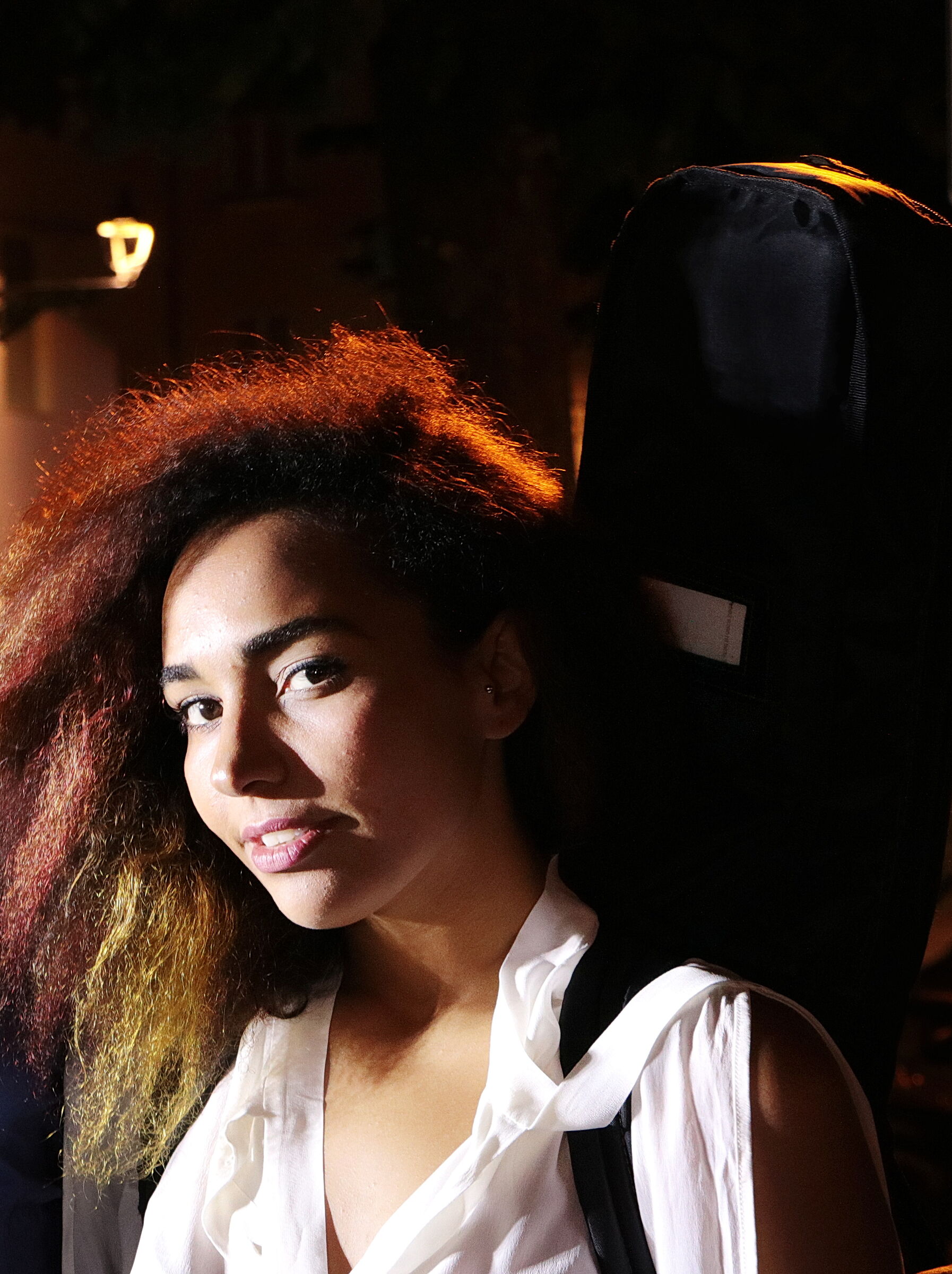 after the performance