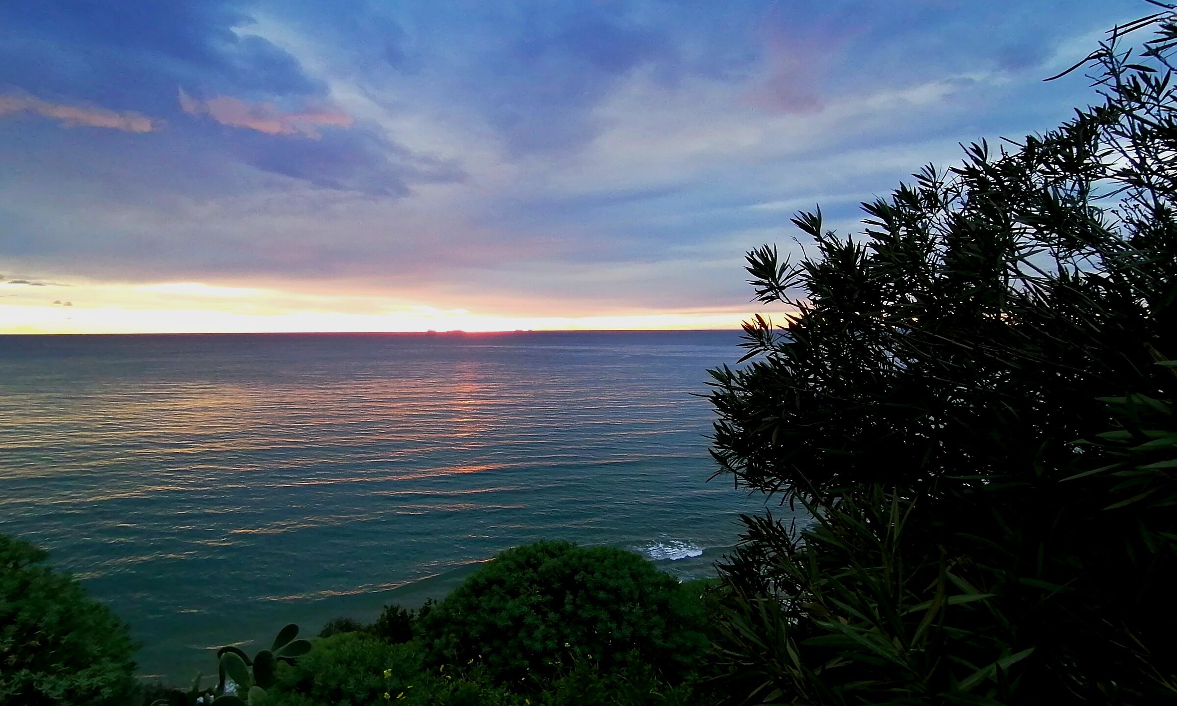 Sunset in Sperlonga
