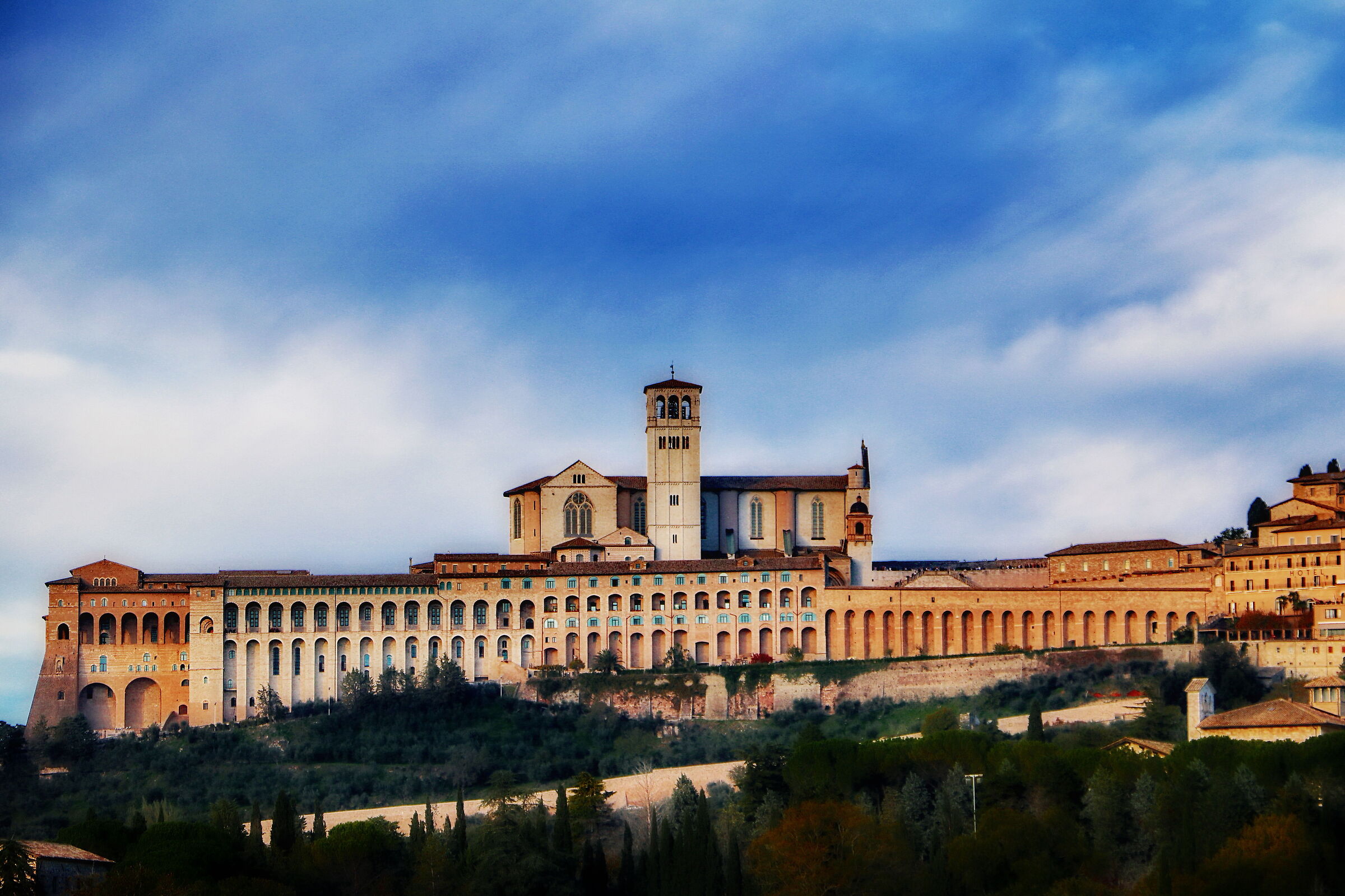 arrival in Assisi