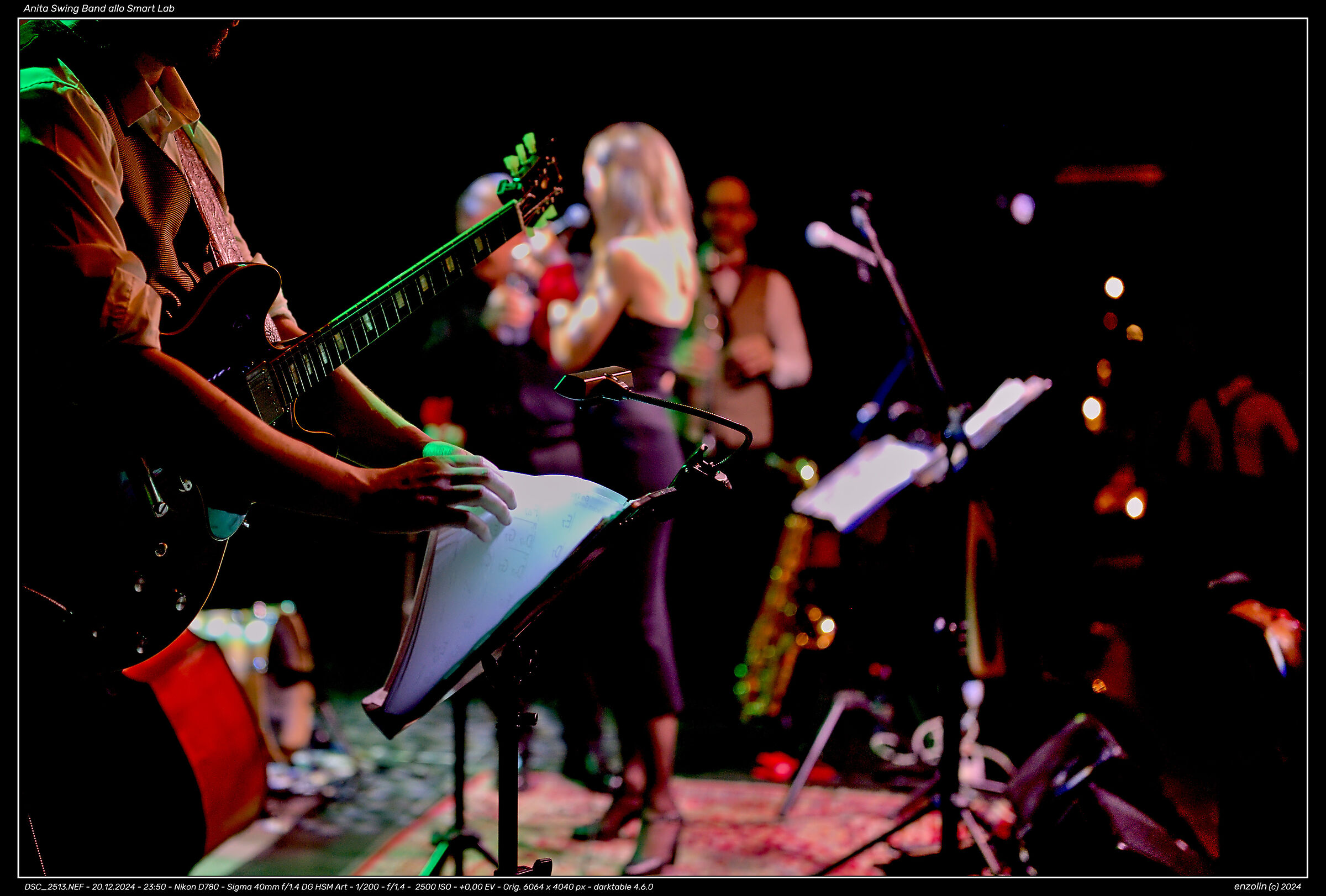 Anita Swing Band at the Smart Lab