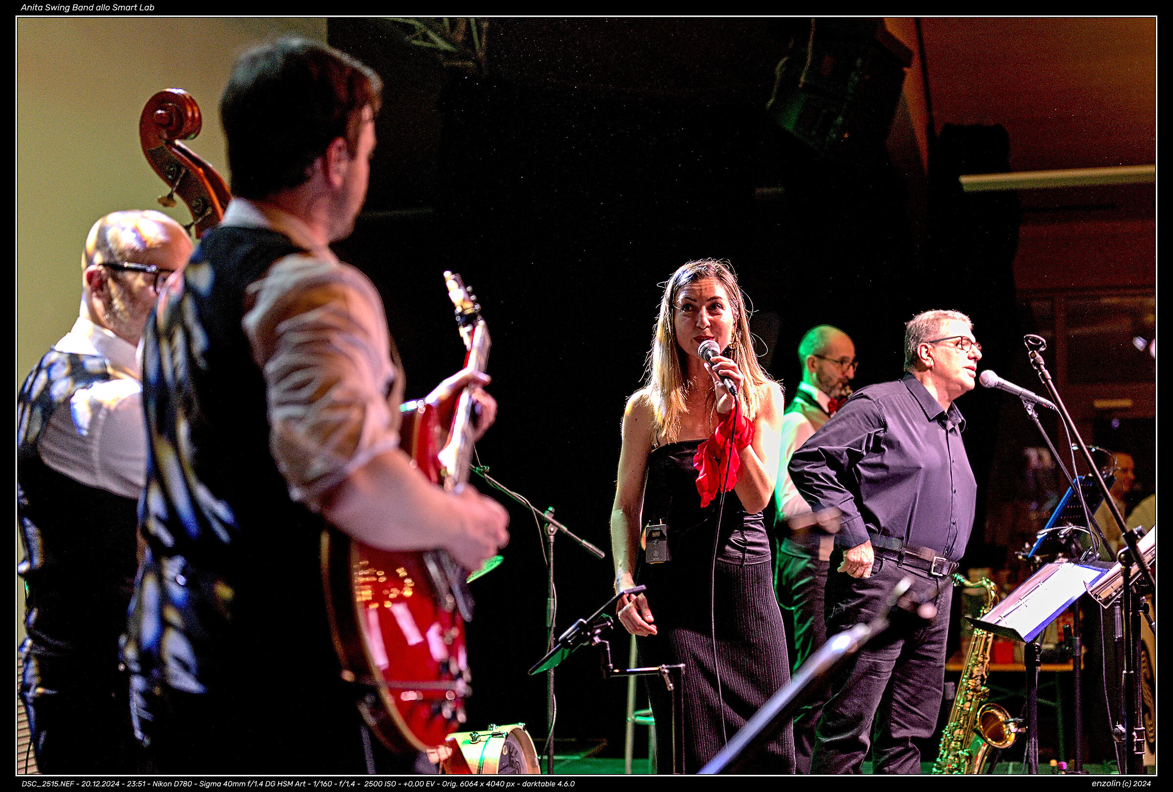 Anita Swing Band at the Smart Lab