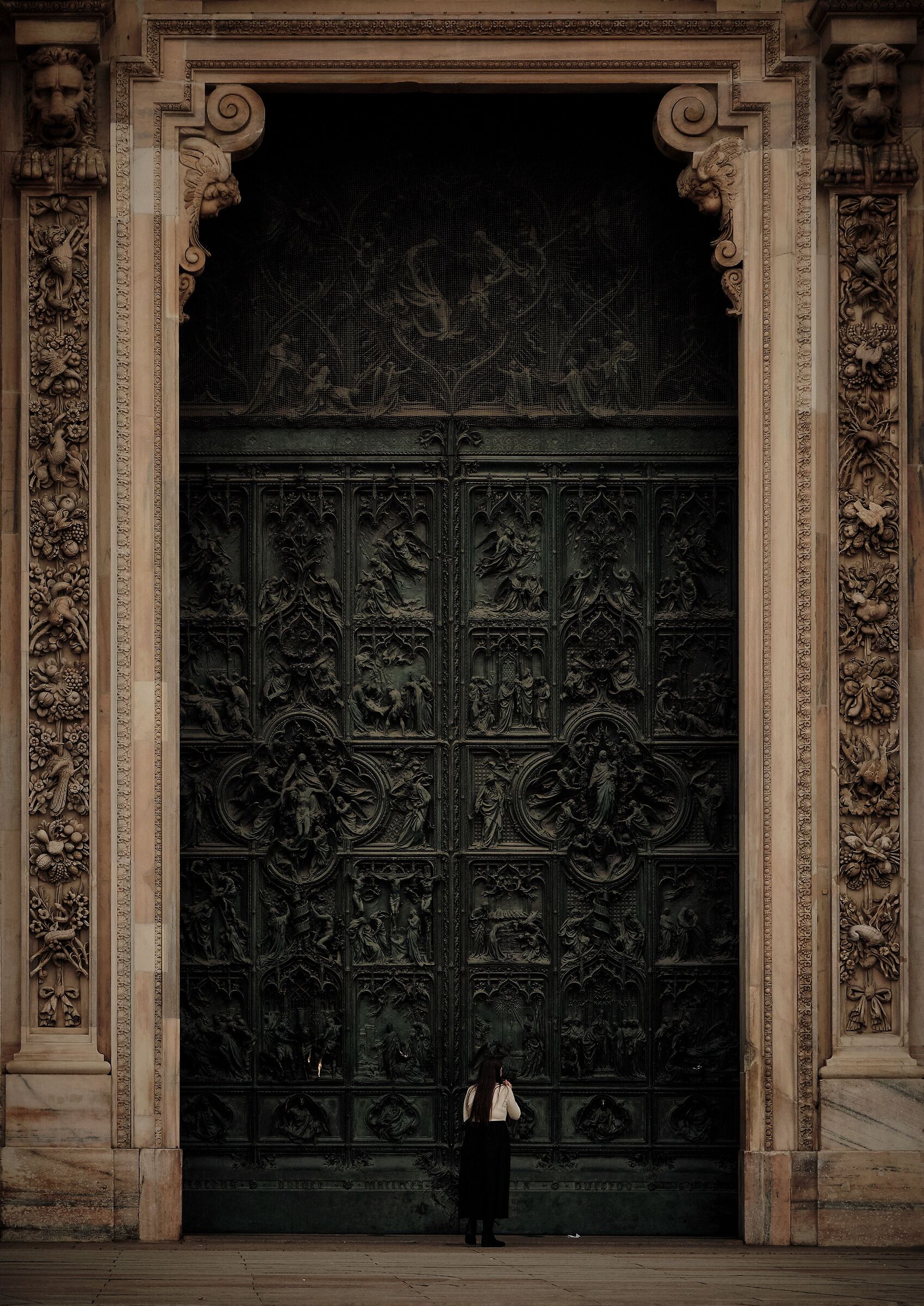 The door