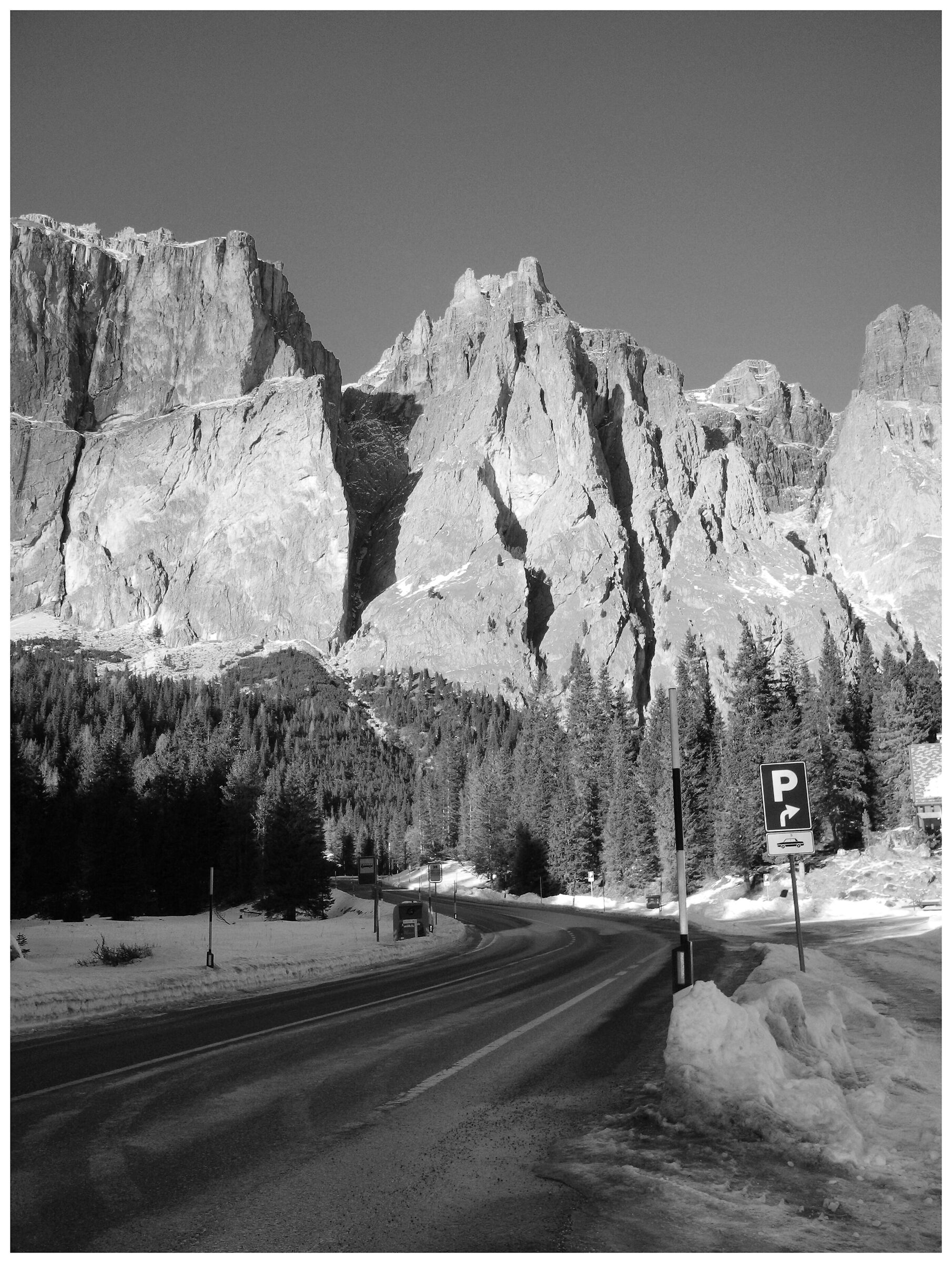 SS12 - direzione passo Sella
