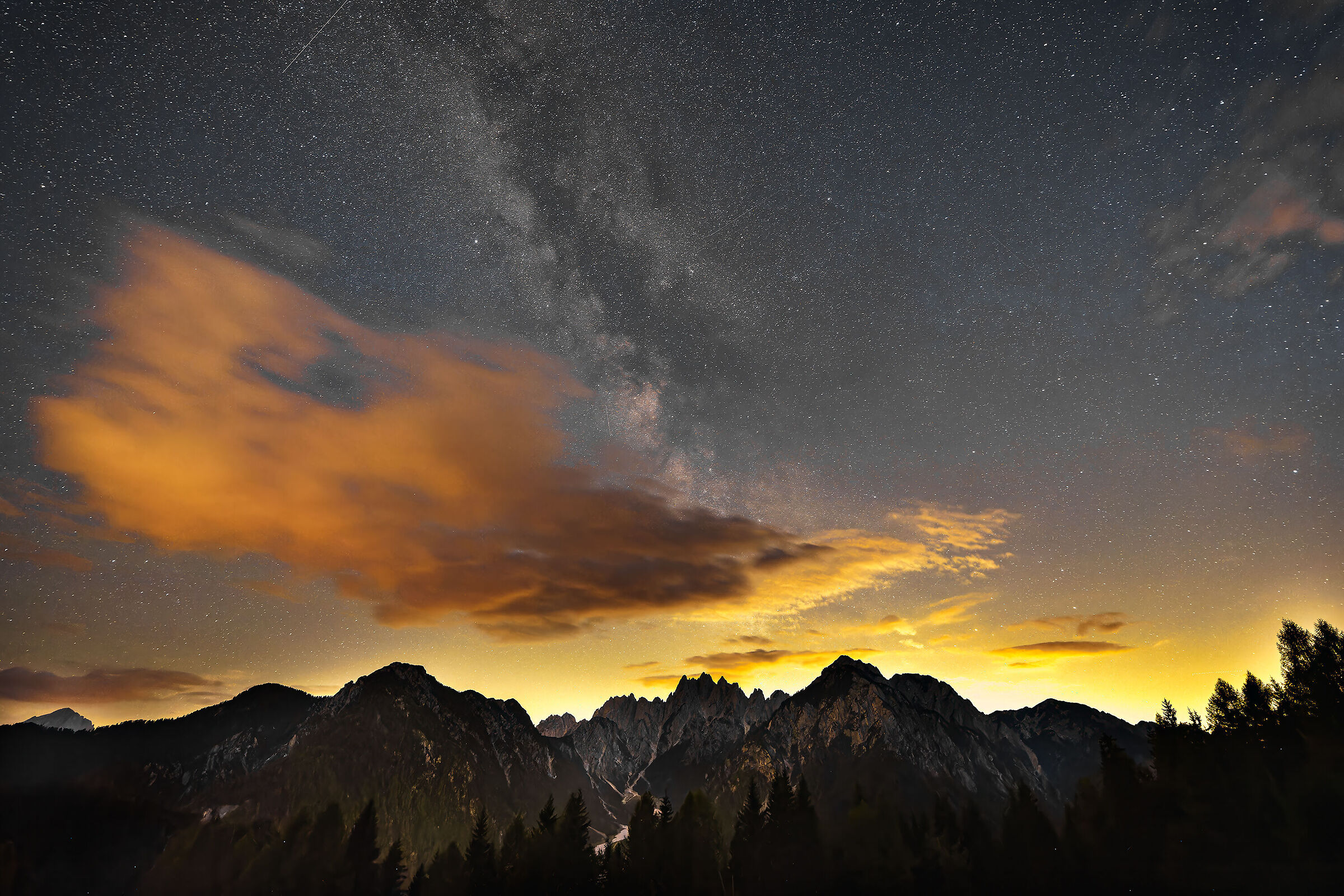 Val Gleris e lattea , alpi Carniche