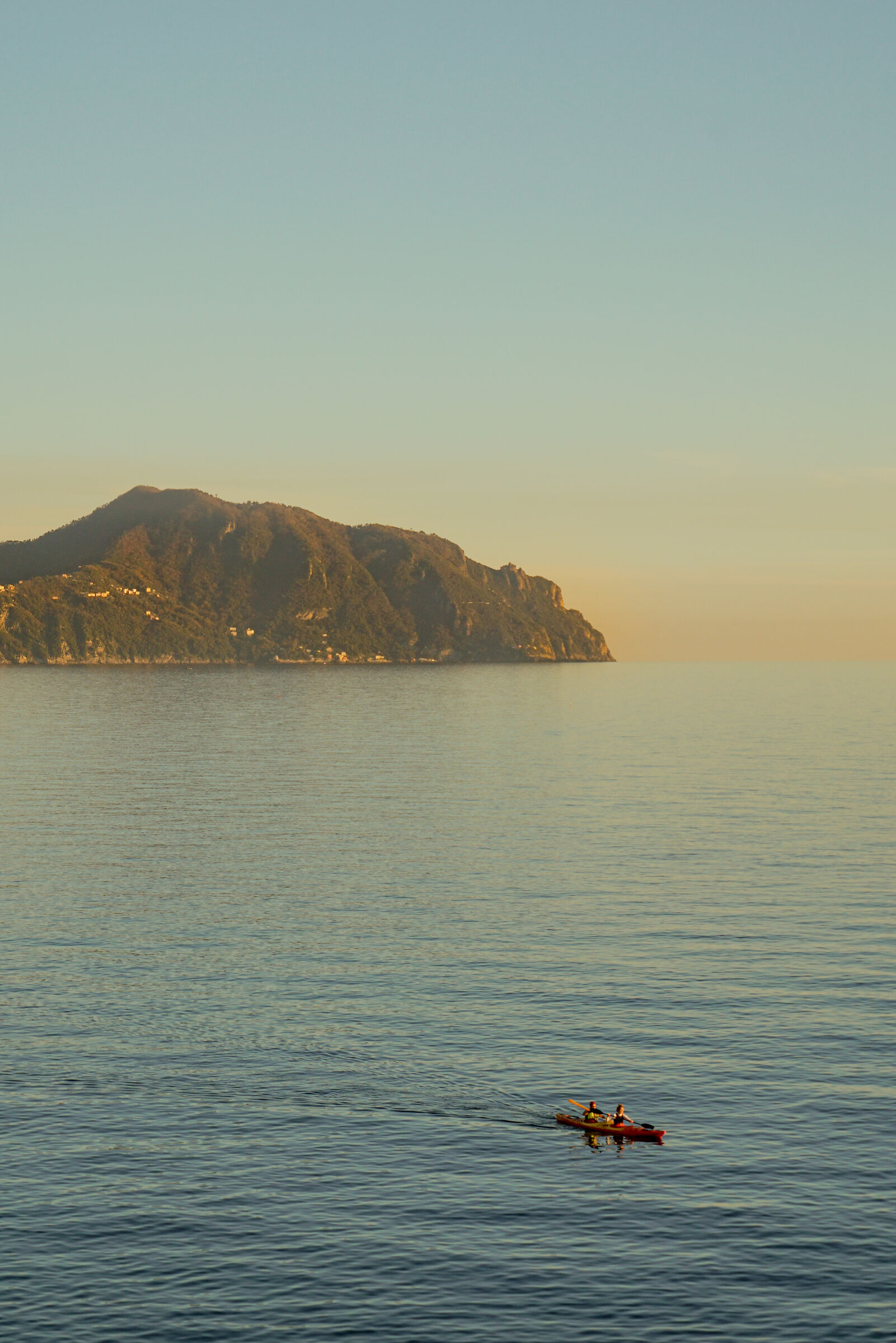 The sea in winter