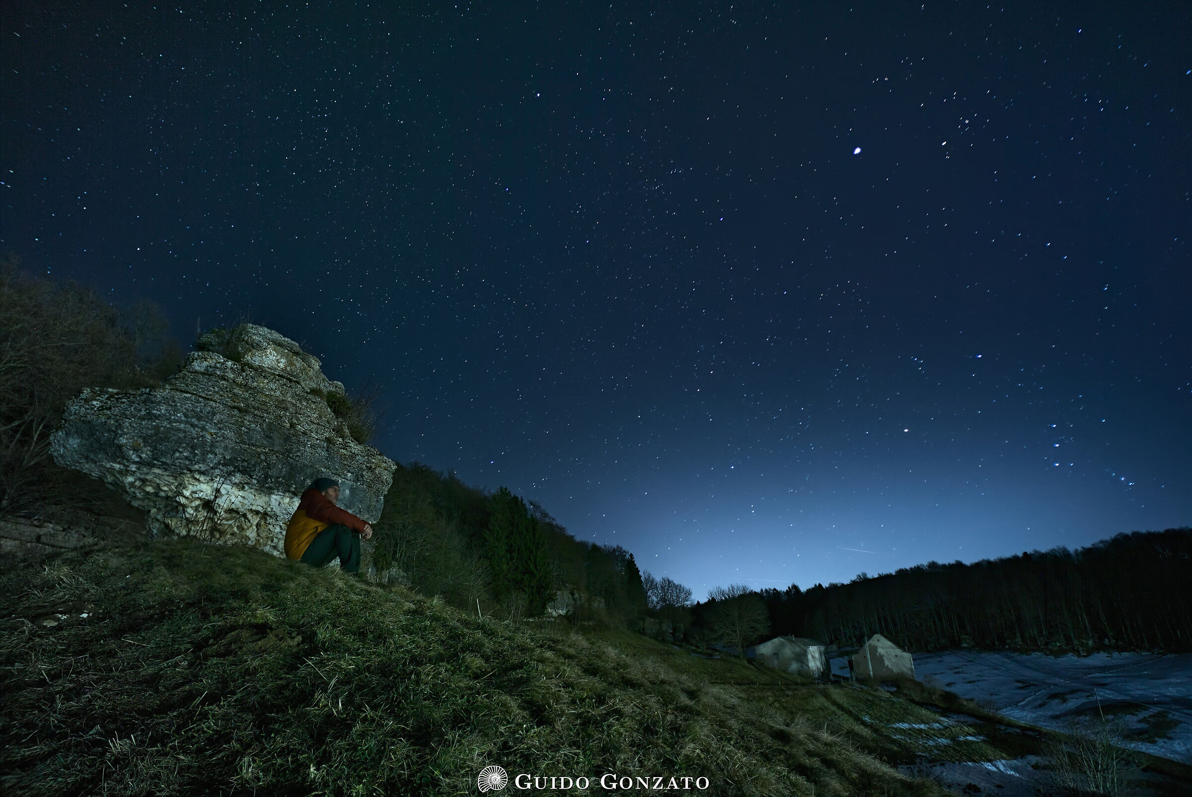 Self-portrait in the dark