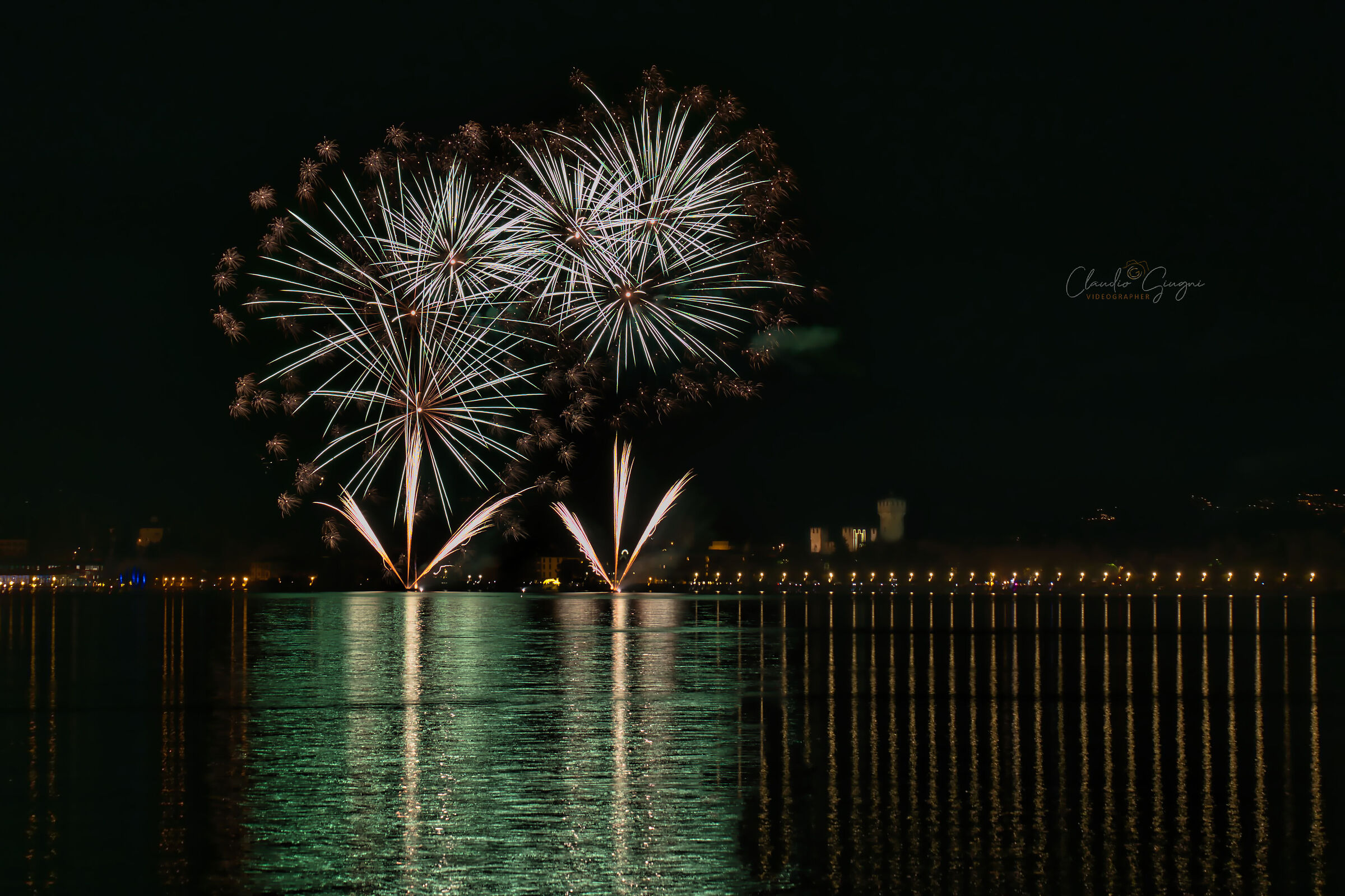 Fireworks in Sirmione