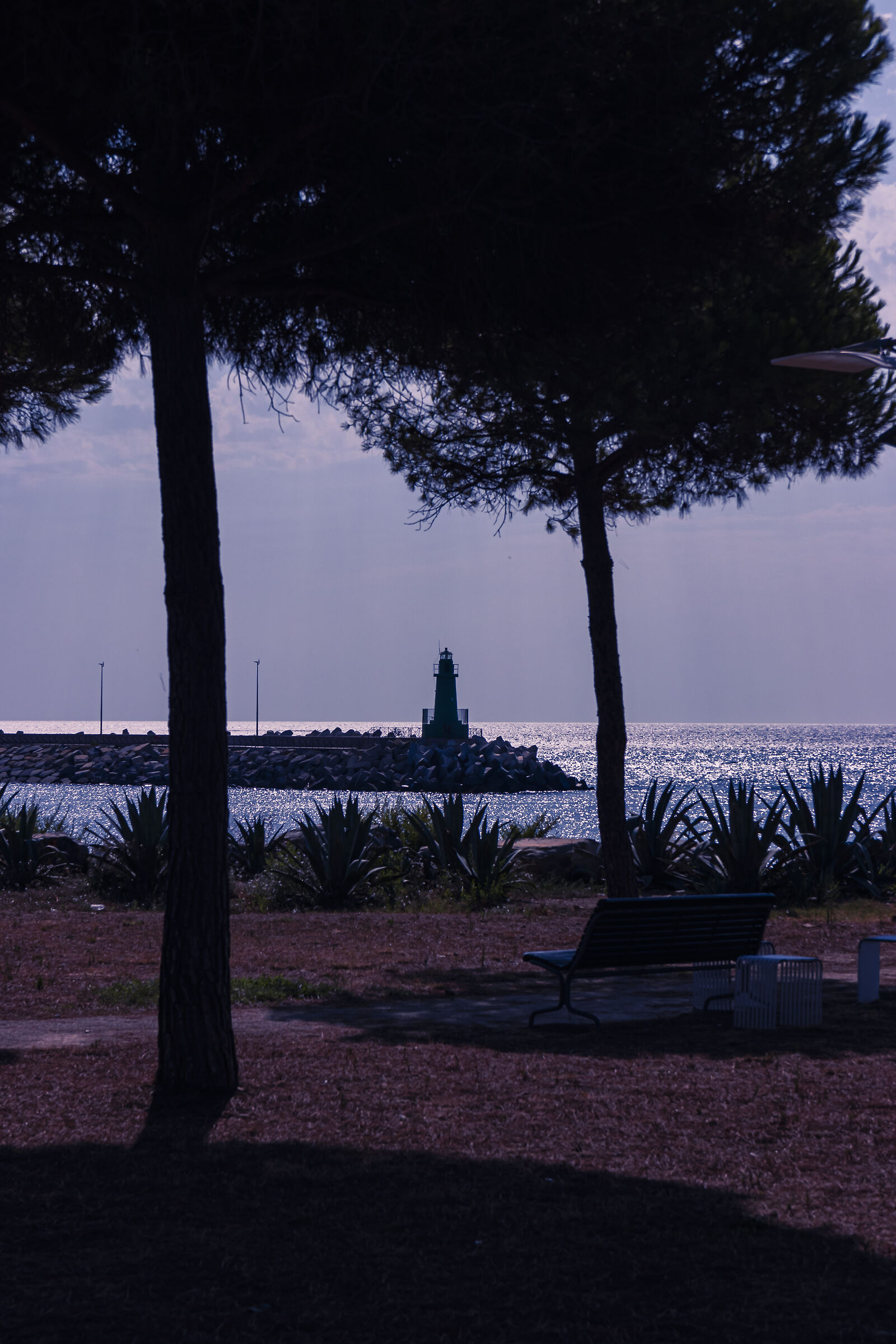 The solitude of the lighthouse