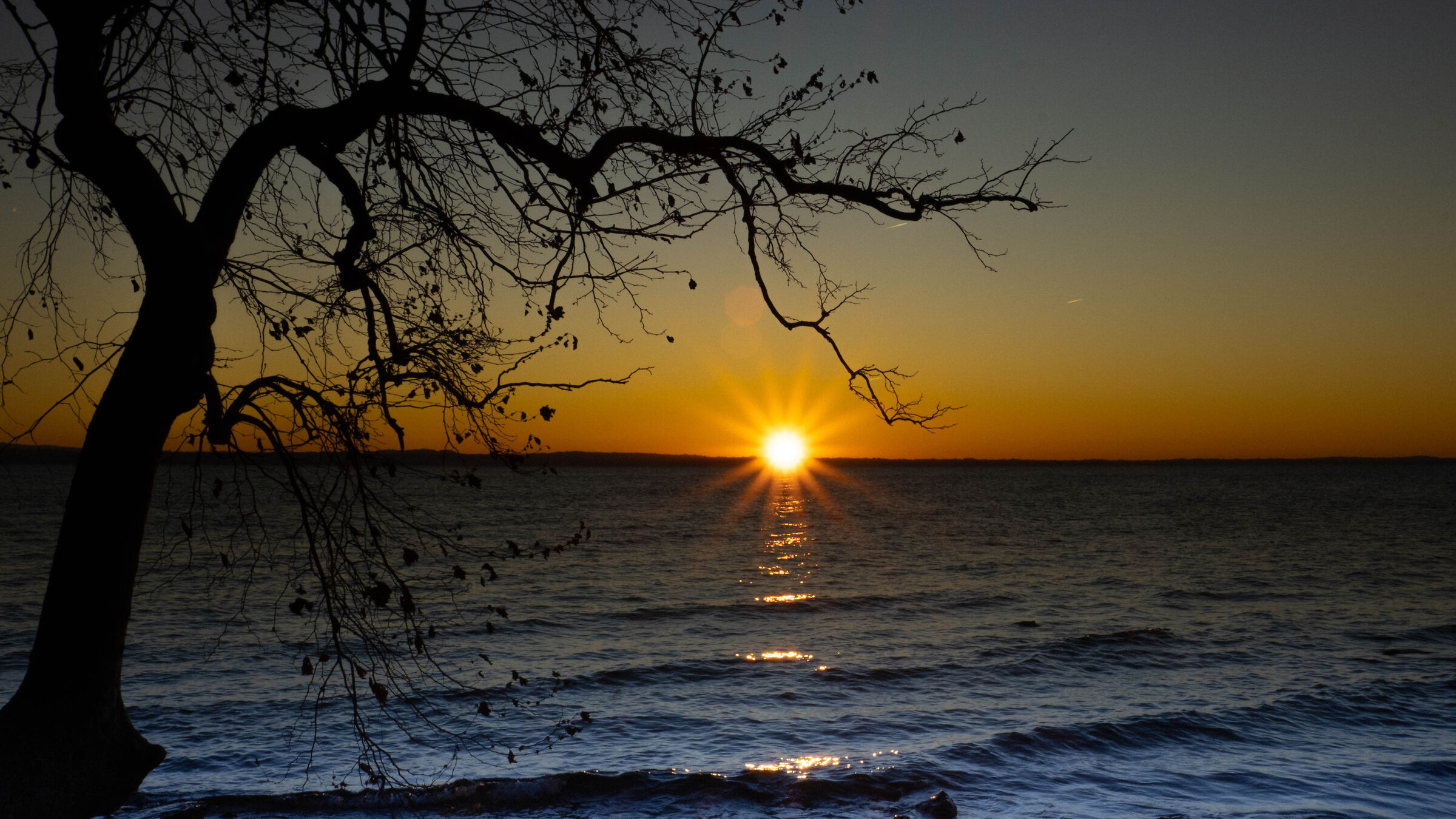 Sunrise on the lake