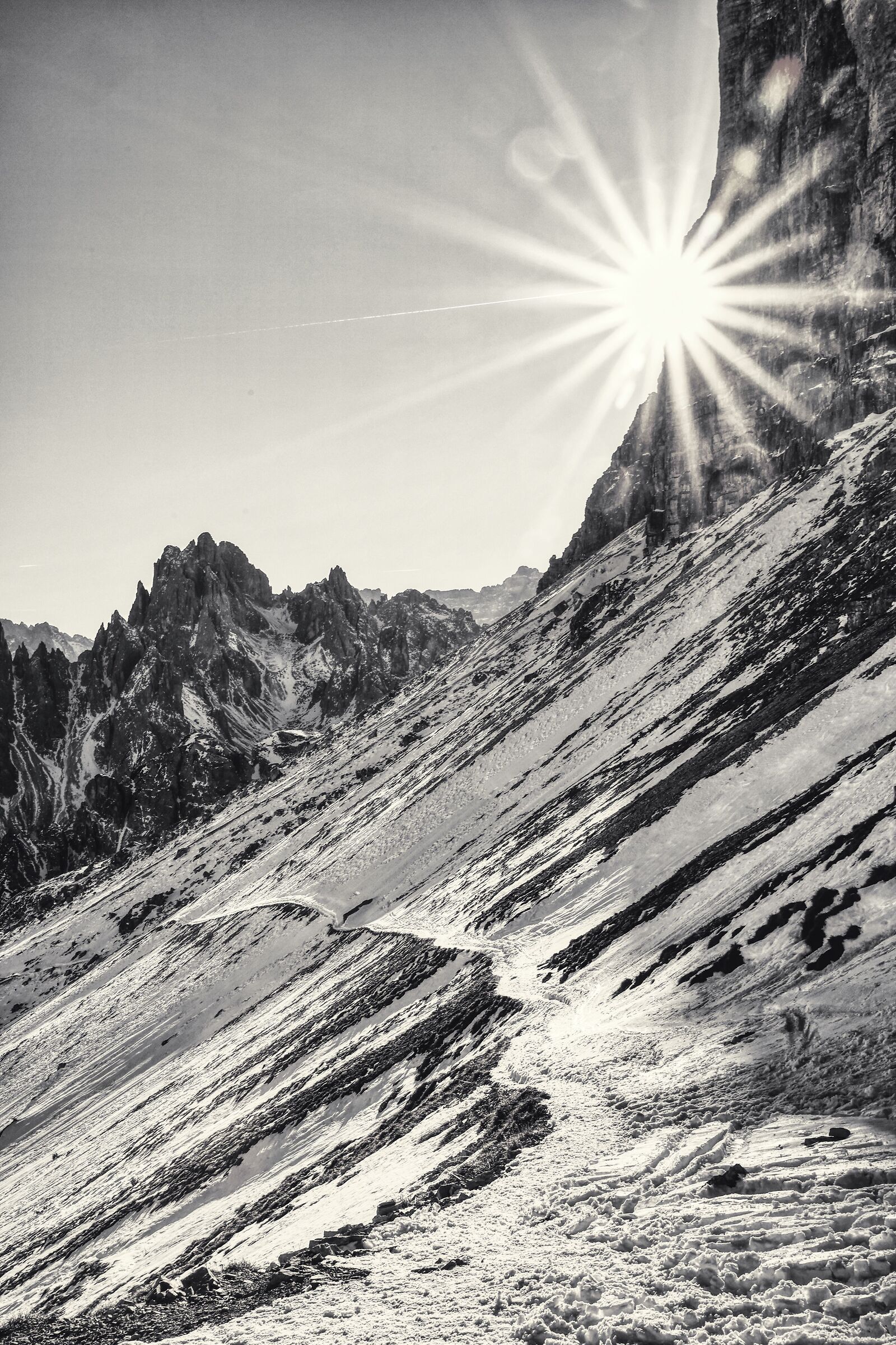 Towards the sunset - Cadini di Misurina