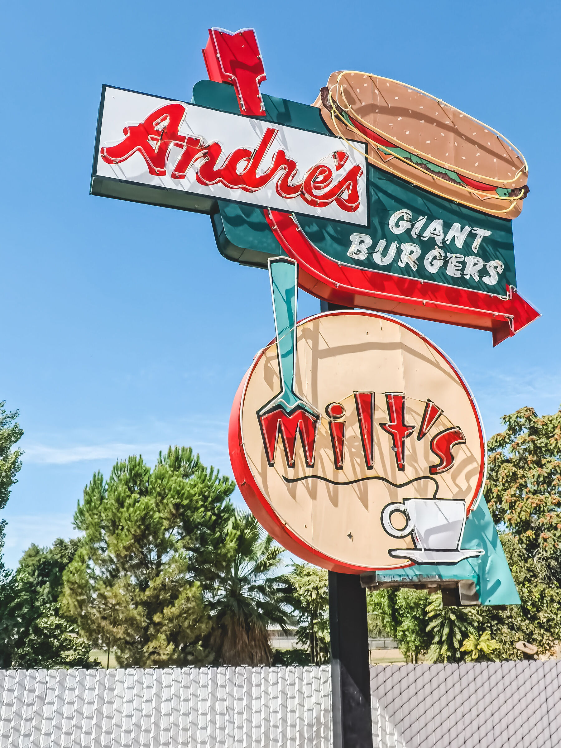 Vintage fast food